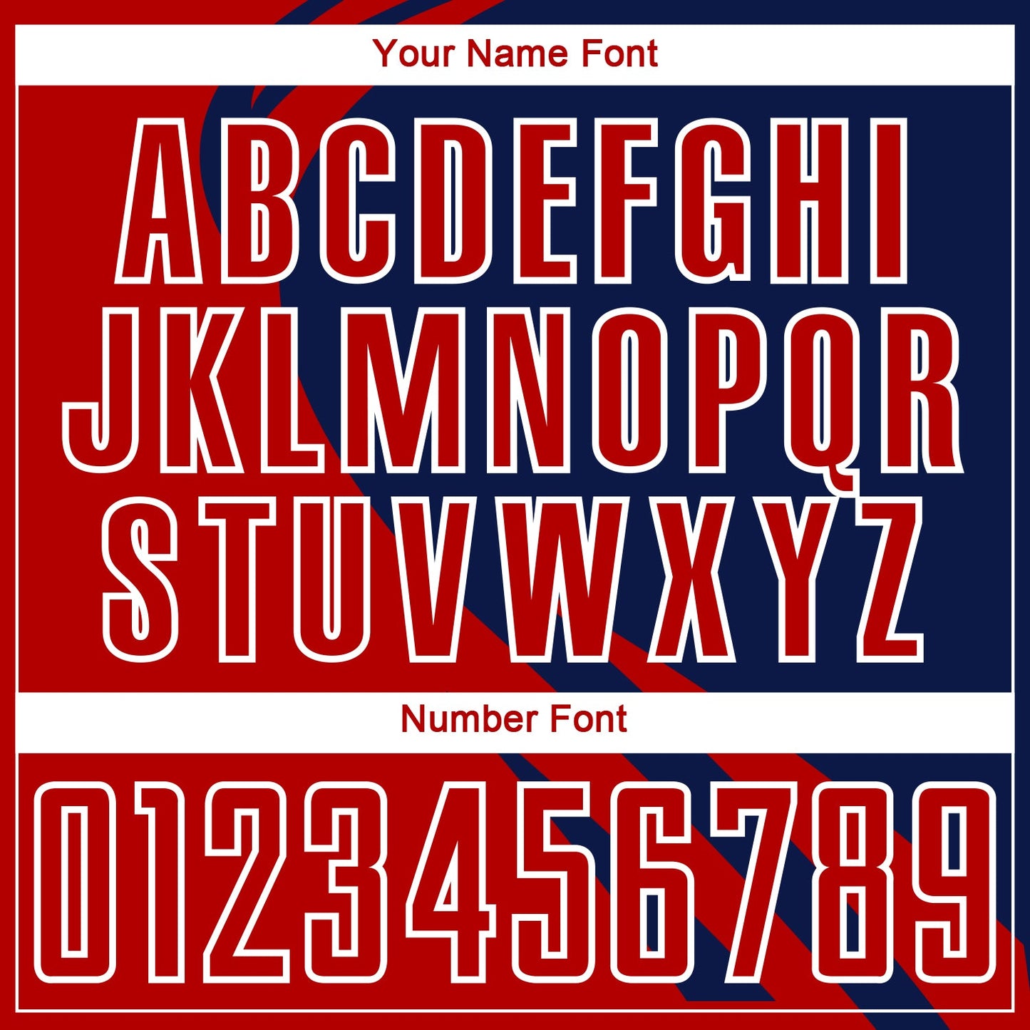 Custom Red Navy-White Diagonal Streamline Color Block Swirl Curve Lines Sublimation Soccer Uniform Jersey view 5