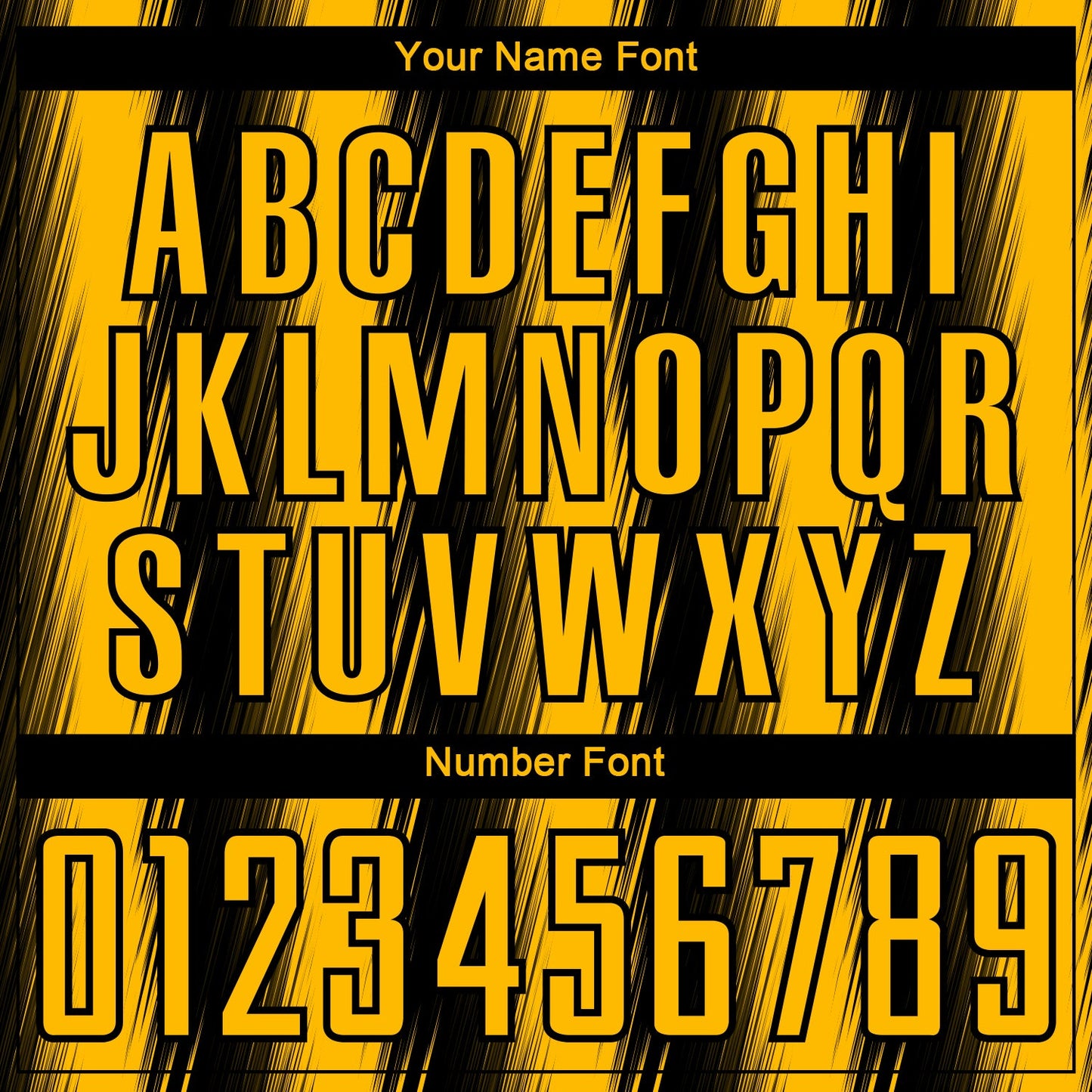 Custom Black Gold Vertical Brush Stroke Stripes Sublimation Soccer Uniform Jersey view 6