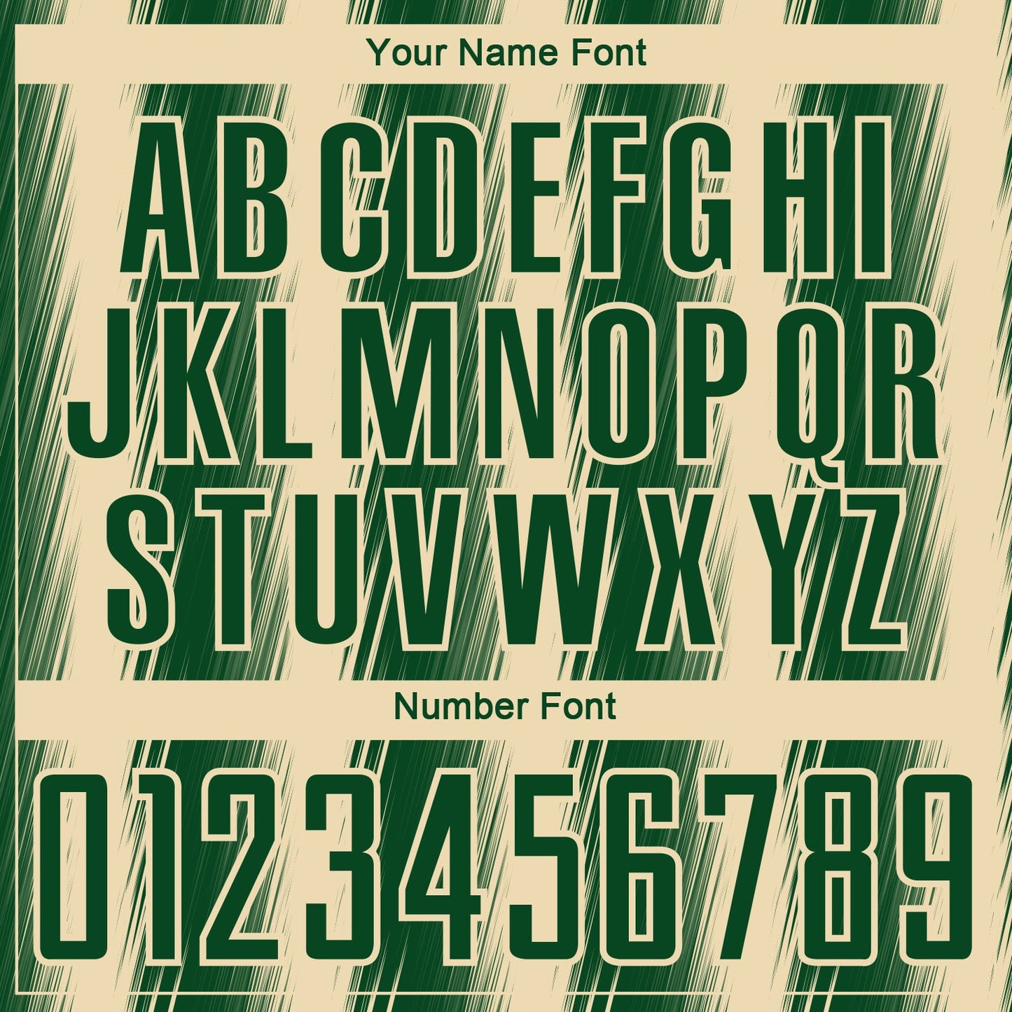Custom Green Cream Vertical Brush Stroke Stripes Sublimation Soccer Uniform Jersey view 6