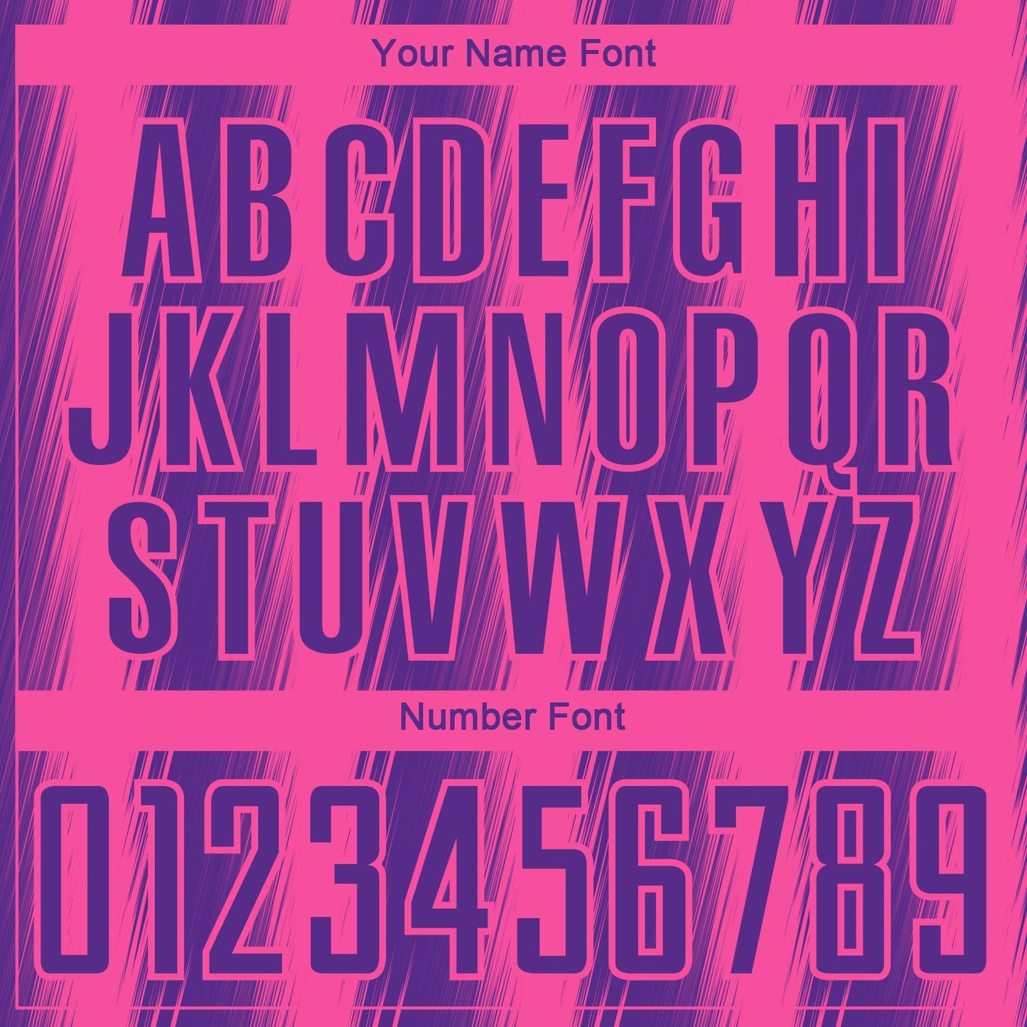 Custom Purple Pink Vertical Brush Stroke Stripes Sublimation Soccer Uniform Jersey view 6