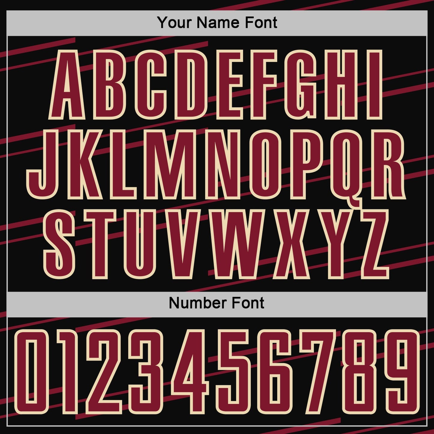 Custom Black Crimson-Cream Diagonal Pinstripes Lines Sports Sublimation Soccer Uniform Jersey view 6