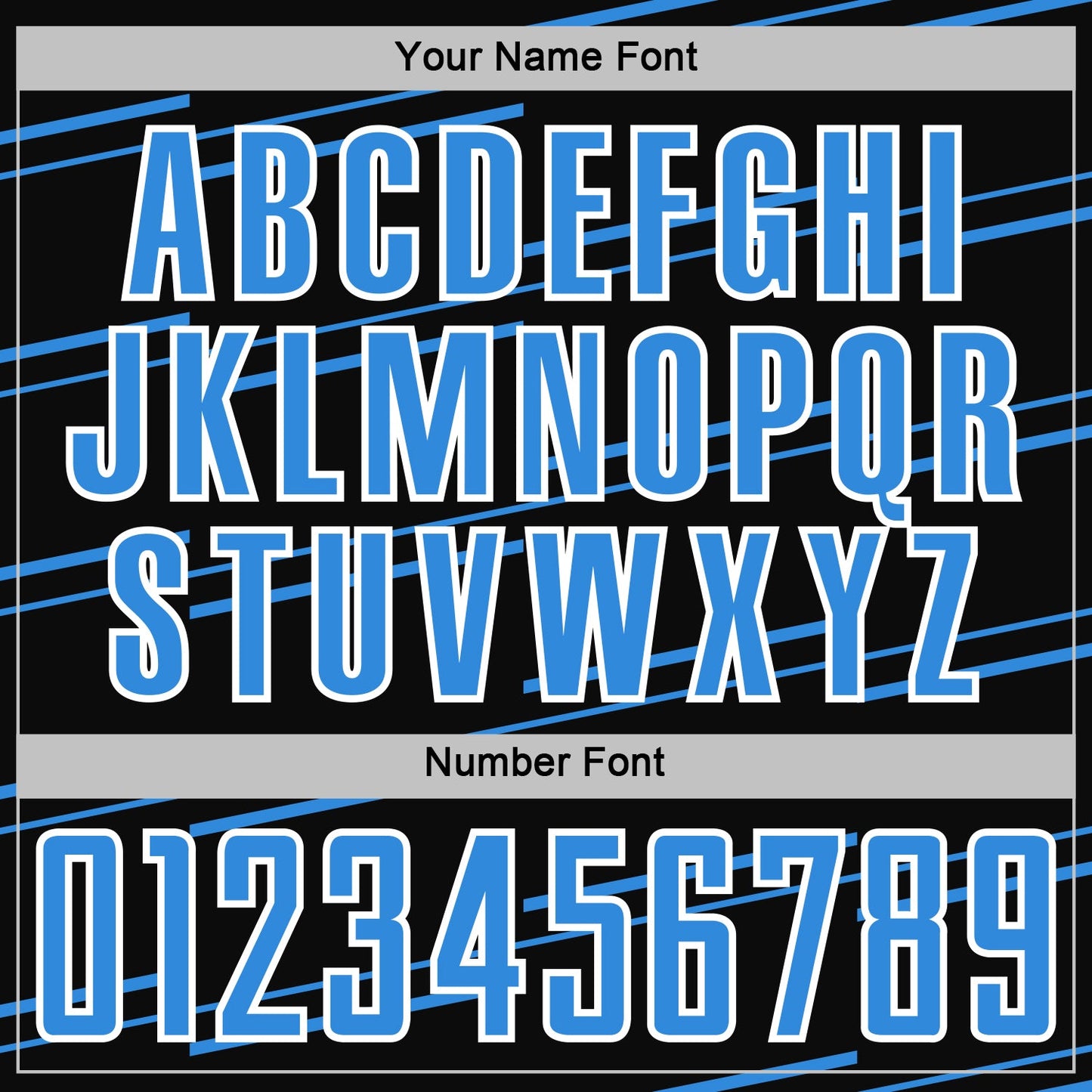 Custom Black Powder Blue-White Diagonal Pinstripes Lines Sports Sublimation Soccer Uniform Jersey view 6