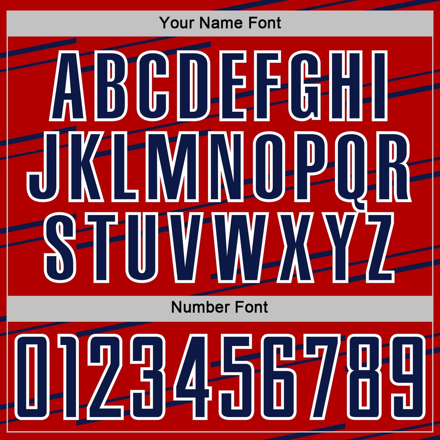 Custom Red Navy-White Diagonal Pinstripes Lines Sports Sublimation Soccer Uniform Jersey view 6