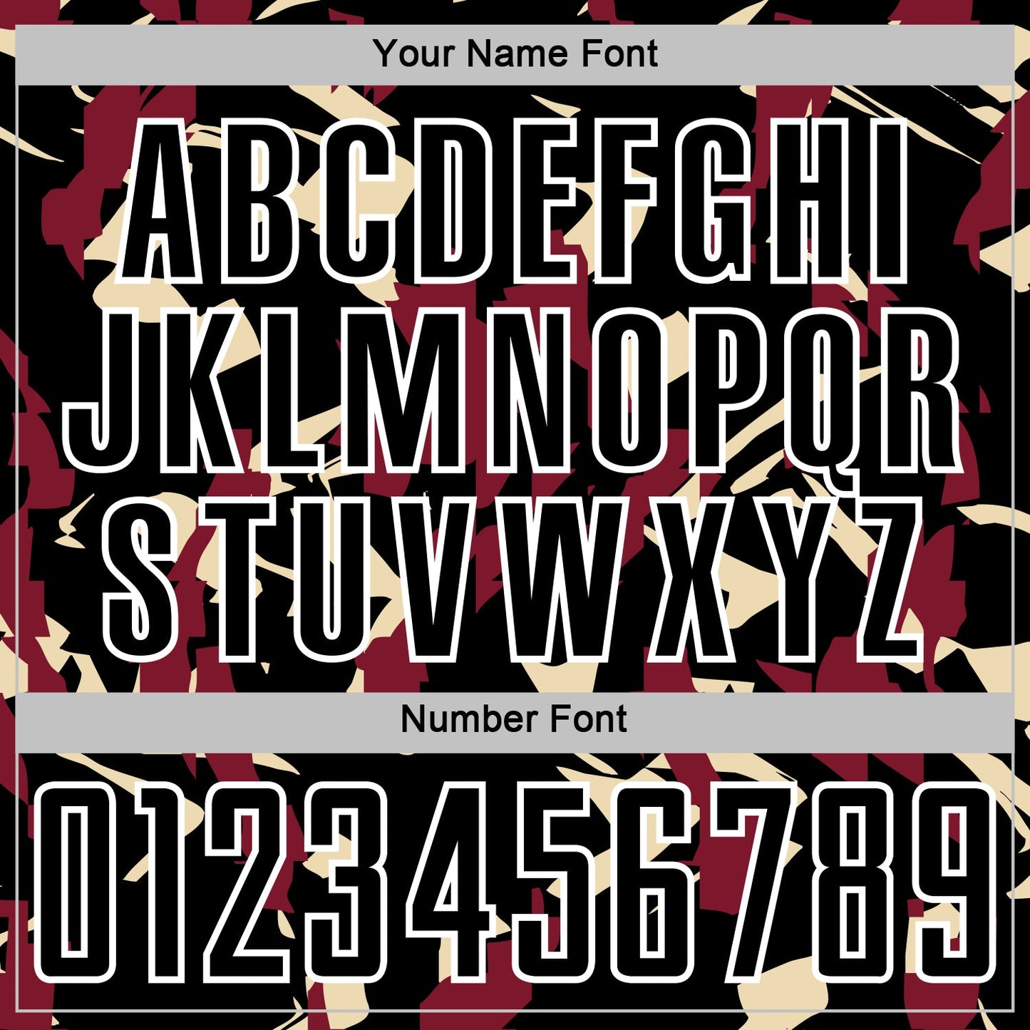 Custom Black White Crimson-Cream Geometric Camo Fragment Sports Sublimation Soccer Uniform Jersey view 6
