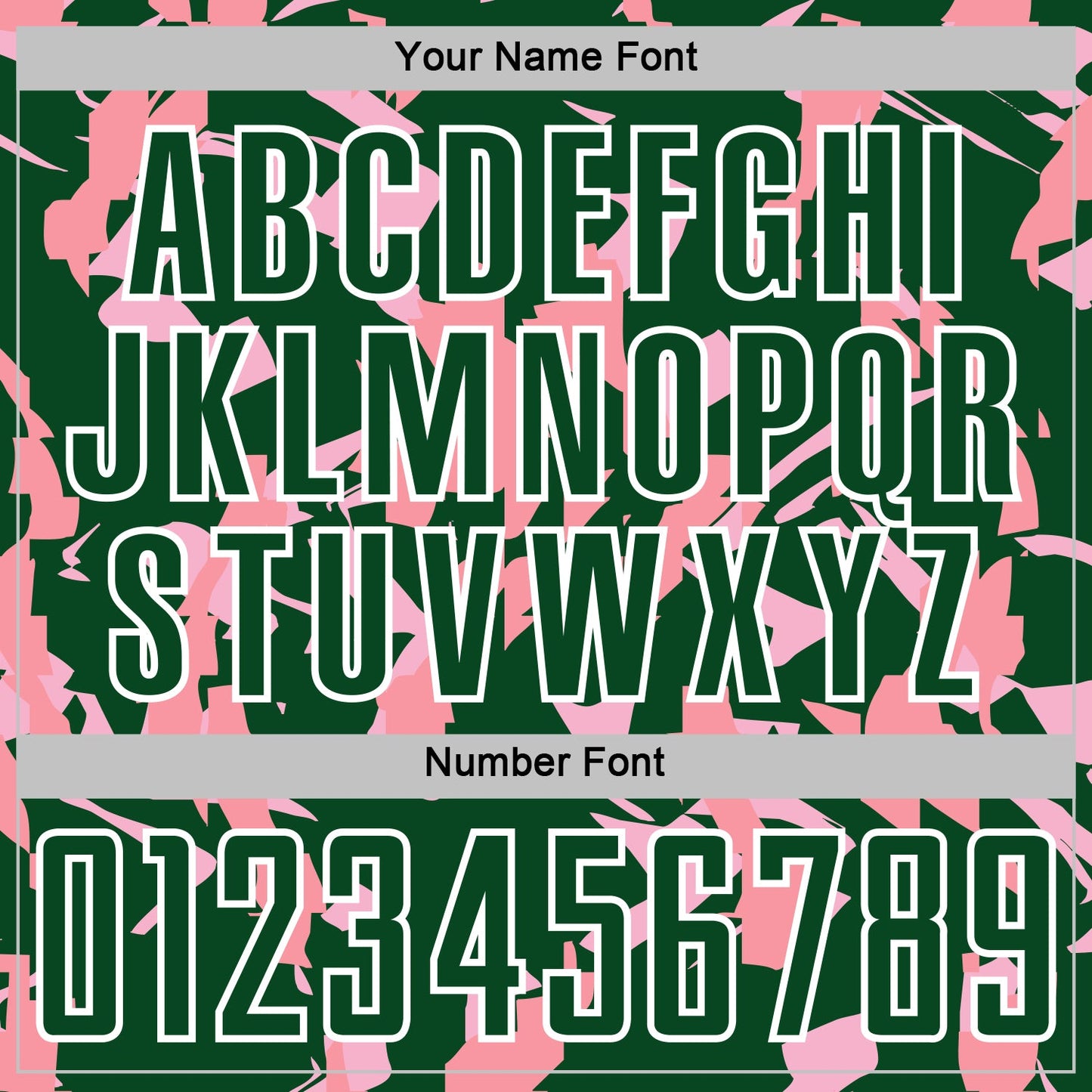 Custom Green White-Pink Geometric Camo Fragment Sports Sublimation Soccer Uniform Jersey view 6