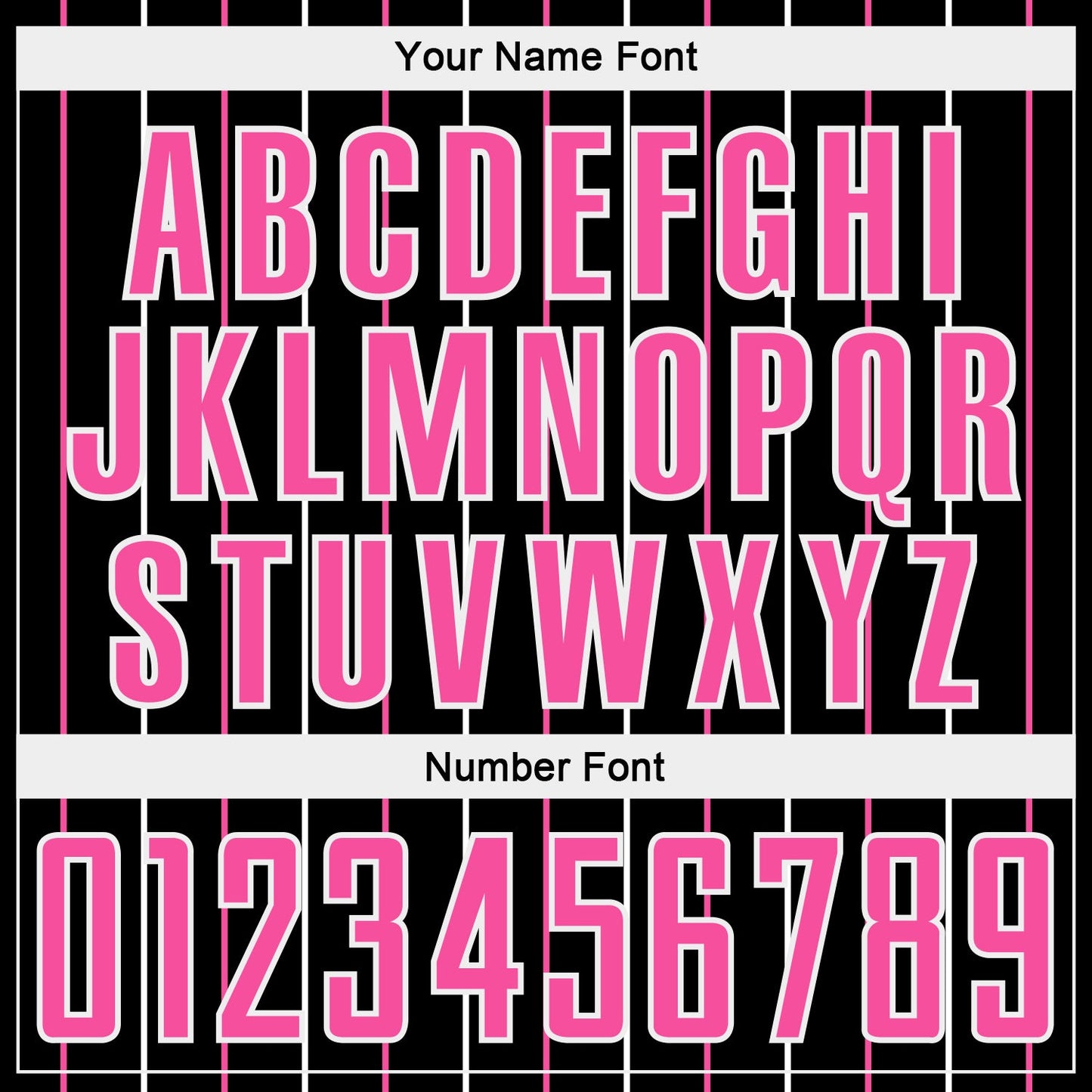 Custom Black Pink-White France Vertical Pinstripe Sublimation Soccer Uniform Jersey view 6