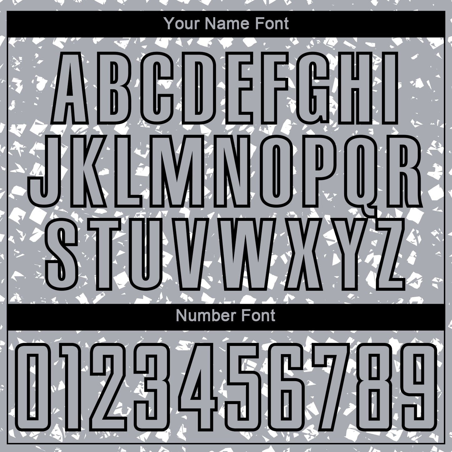 Custom Gray Black-White Digital Geometric Fragment Speckles Sublimation Soccer Uniform Jersey view 6