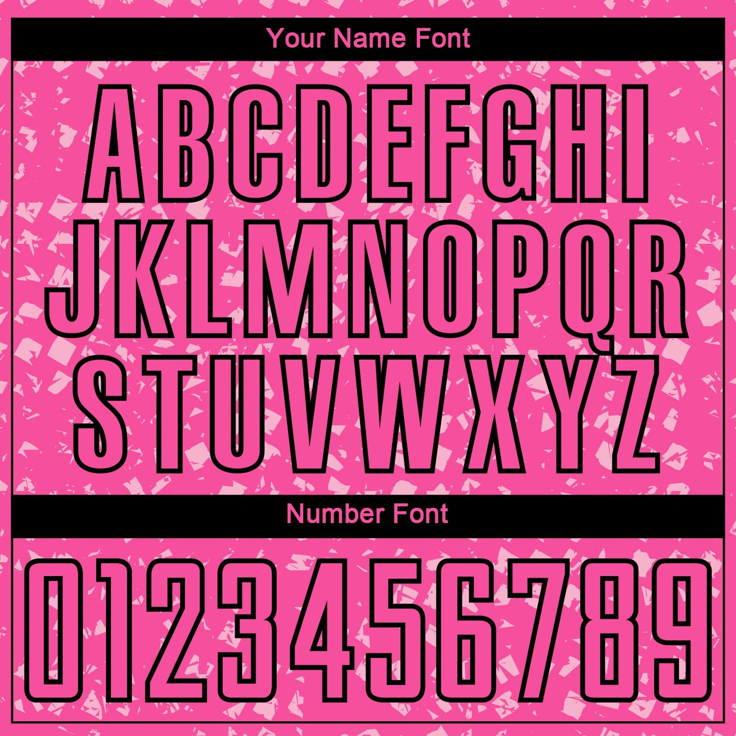 Custom Pink Black-Light Pink Digital Geometric Fragment Speckles Sublimation Soccer Uniform Jersey view 6