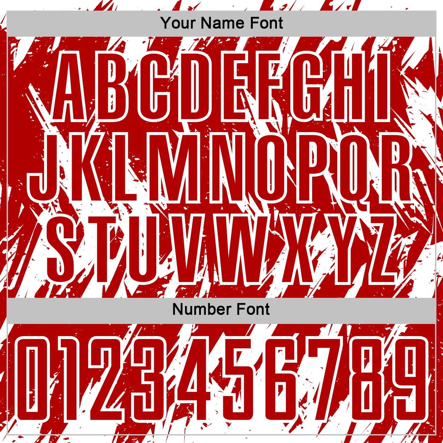 Custom Red-White Splatter Torn Sharp Brush Stroke Sublimation Soccer Uniform Jersey view 6