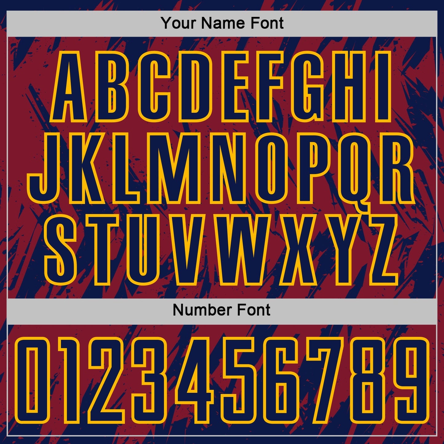 Custom Crimson Navy-Gold Splatter Torn Sharp Brush Stroke Sublimation Soccer Uniform Jersey view 6