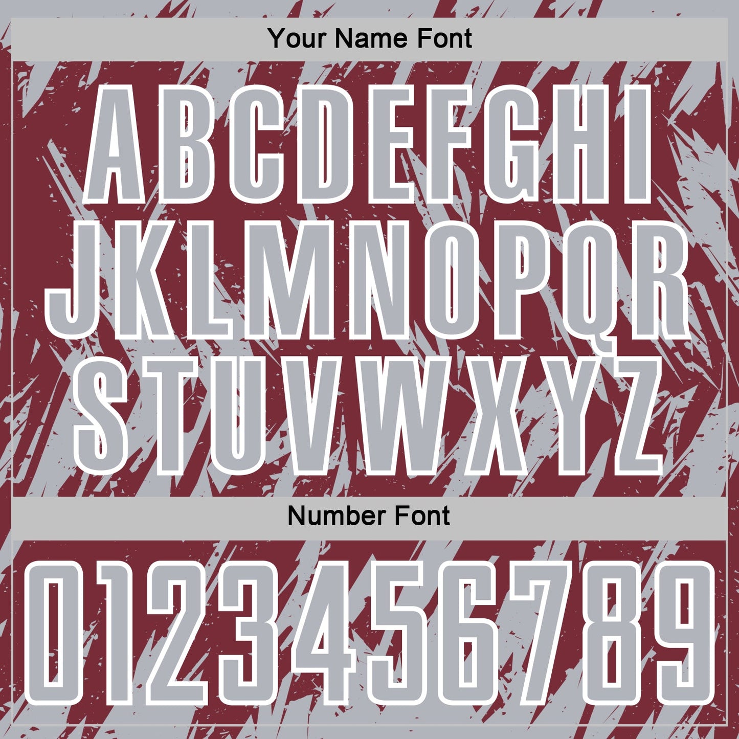 Custom Burgundy Gray-White Splatter Torn Sharp Brush Stroke Sublimation Soccer Uniform Jersey view 6