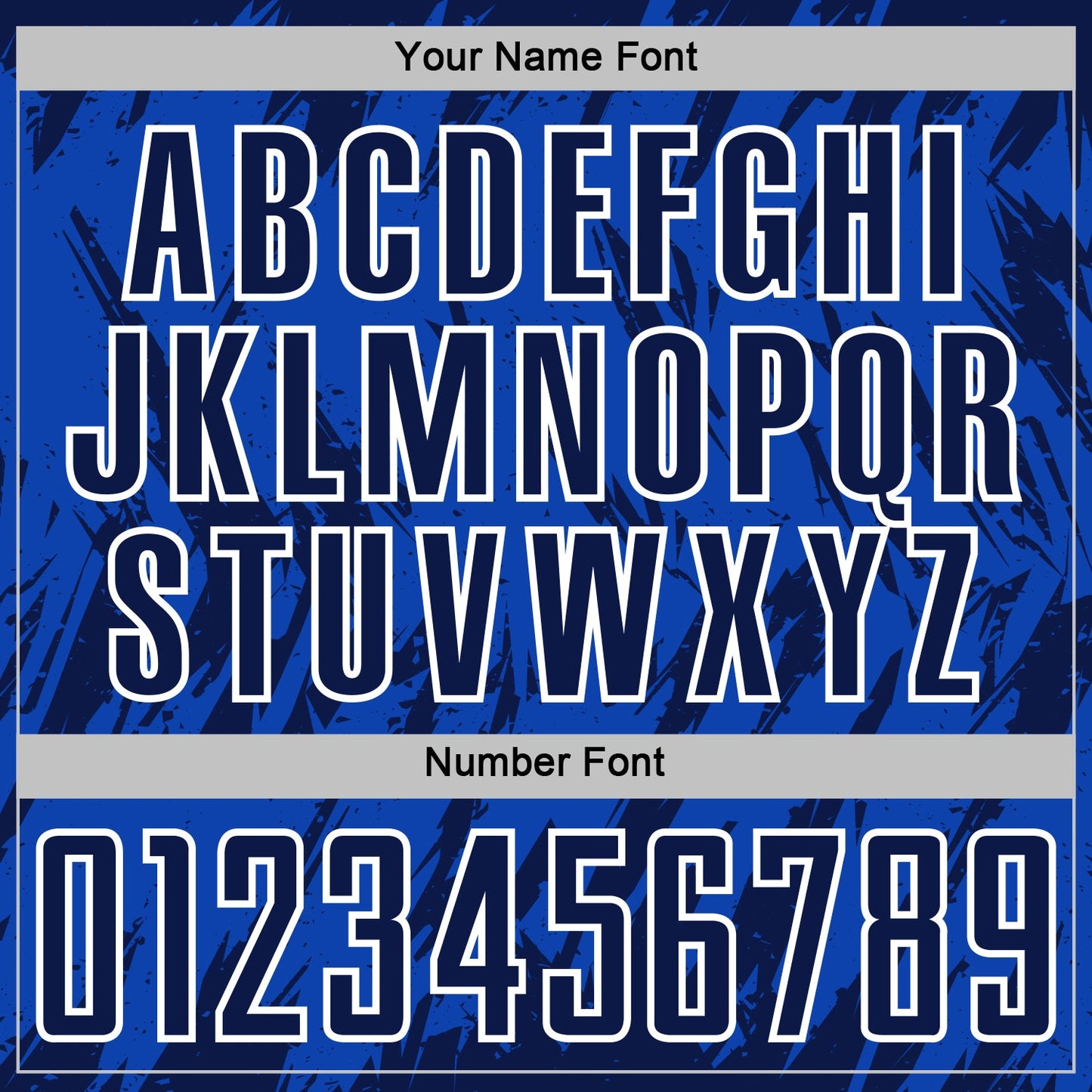 Custom Thunder Blue Navy-White Splatter Torn Sharp Brush Stroke Sublimation Soccer Uniform Jersey view 6