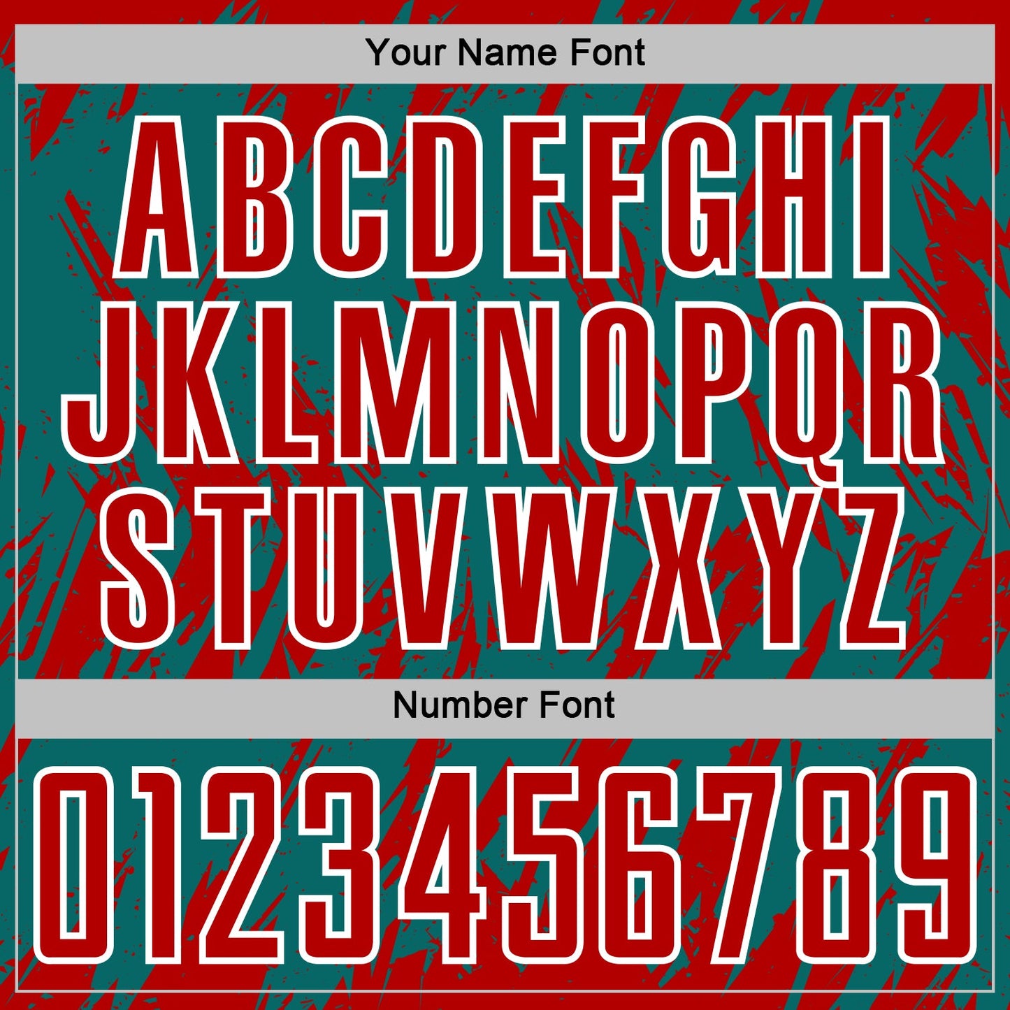 Custom Teal Red-White Splatter Torn Sharp Brush Stroke Sublimation Soccer Uniform Jersey view 6