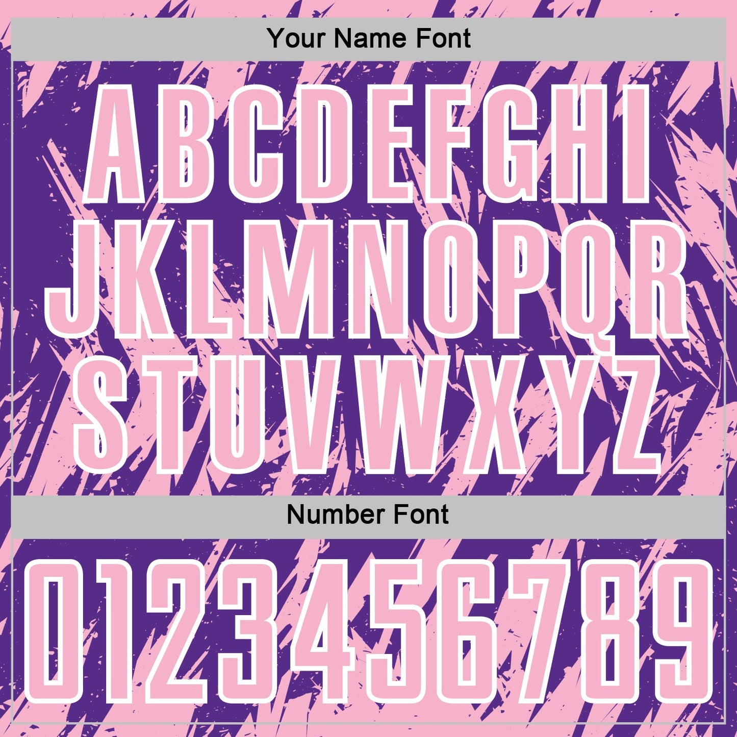 Custom Purple Light Pink-White Splatter Torn Sharp Brush Stroke Sublimation Soccer Uniform Jersey view 6