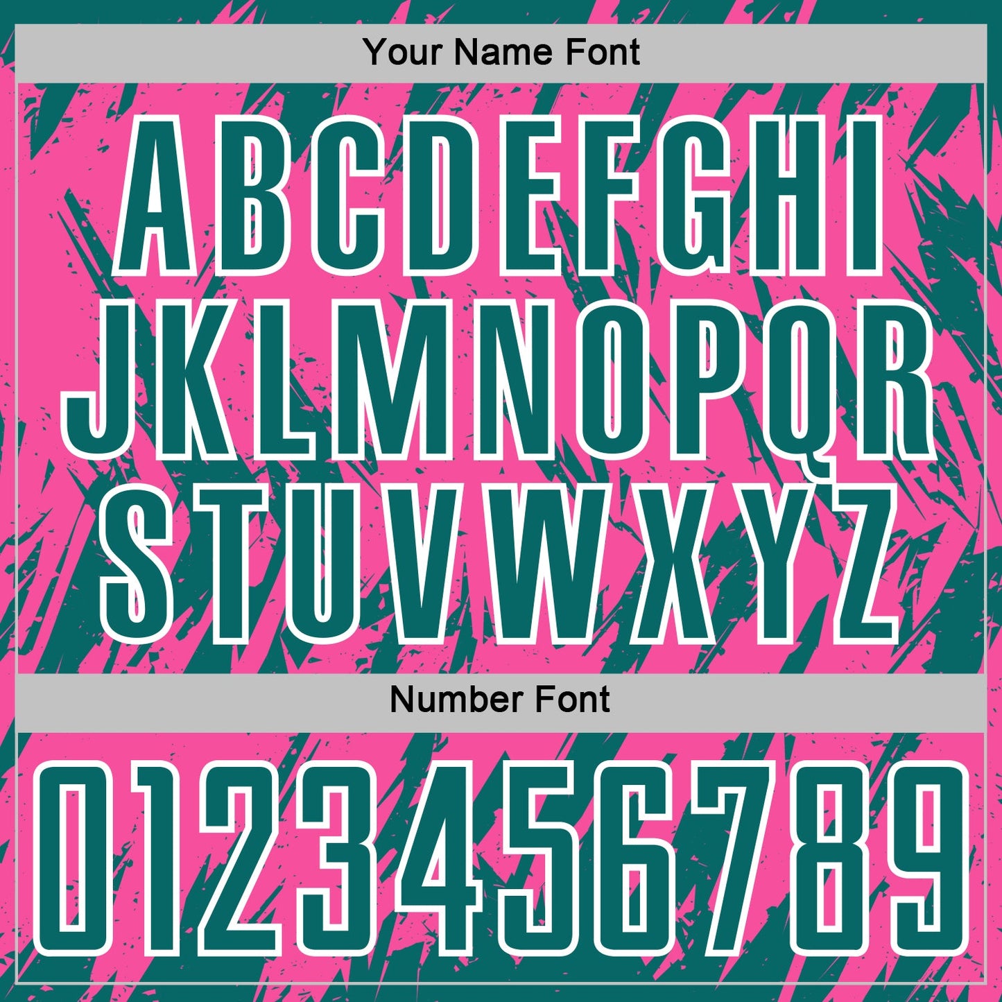 Custom Pink Teal-White Splatter Torn Sharp Brush Stroke Sublimation Soccer Uniform Jersey view 6