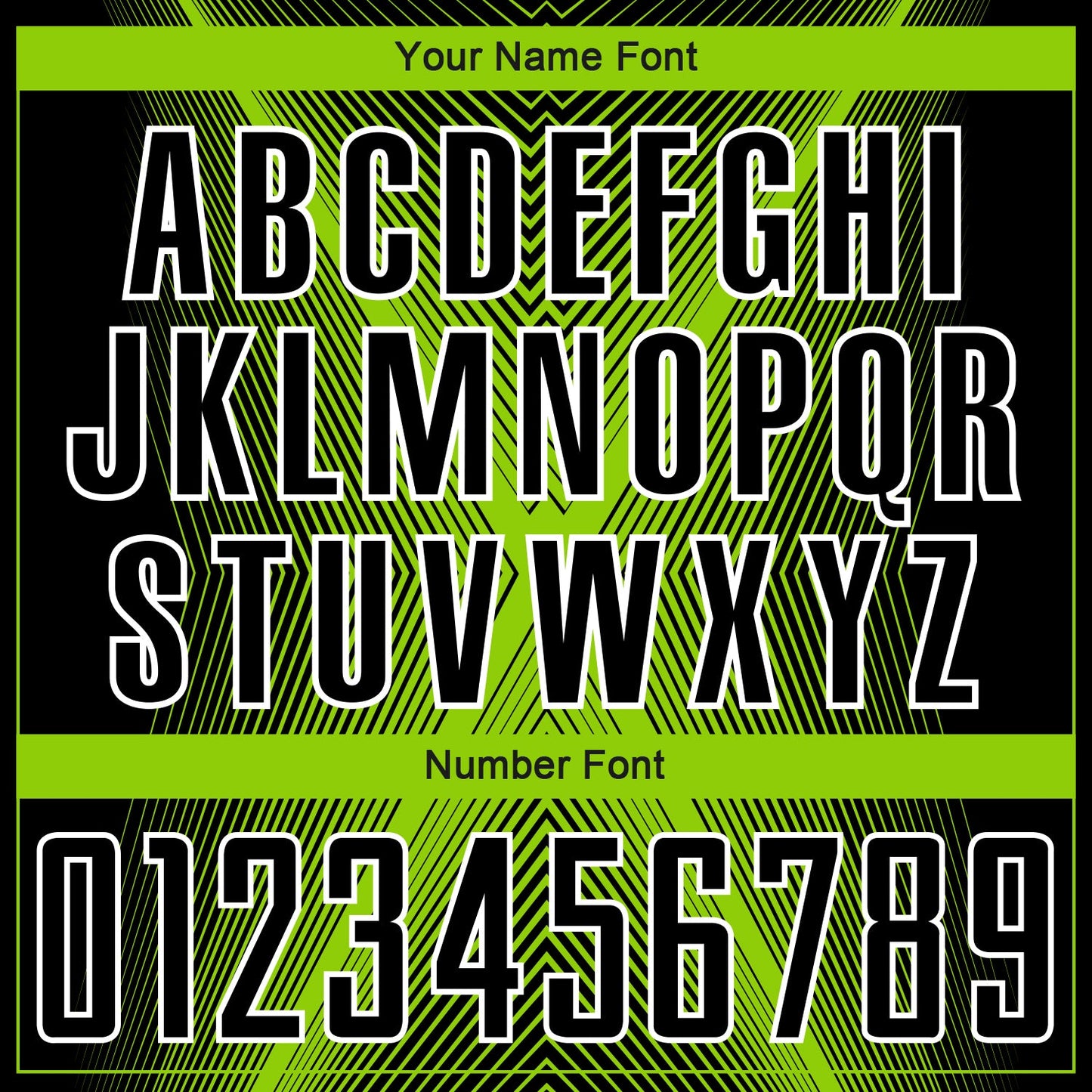 Custom Black Neon Green-White Brasil Geometric Chevron Sublimation Soccer Uniform Jersey view 6