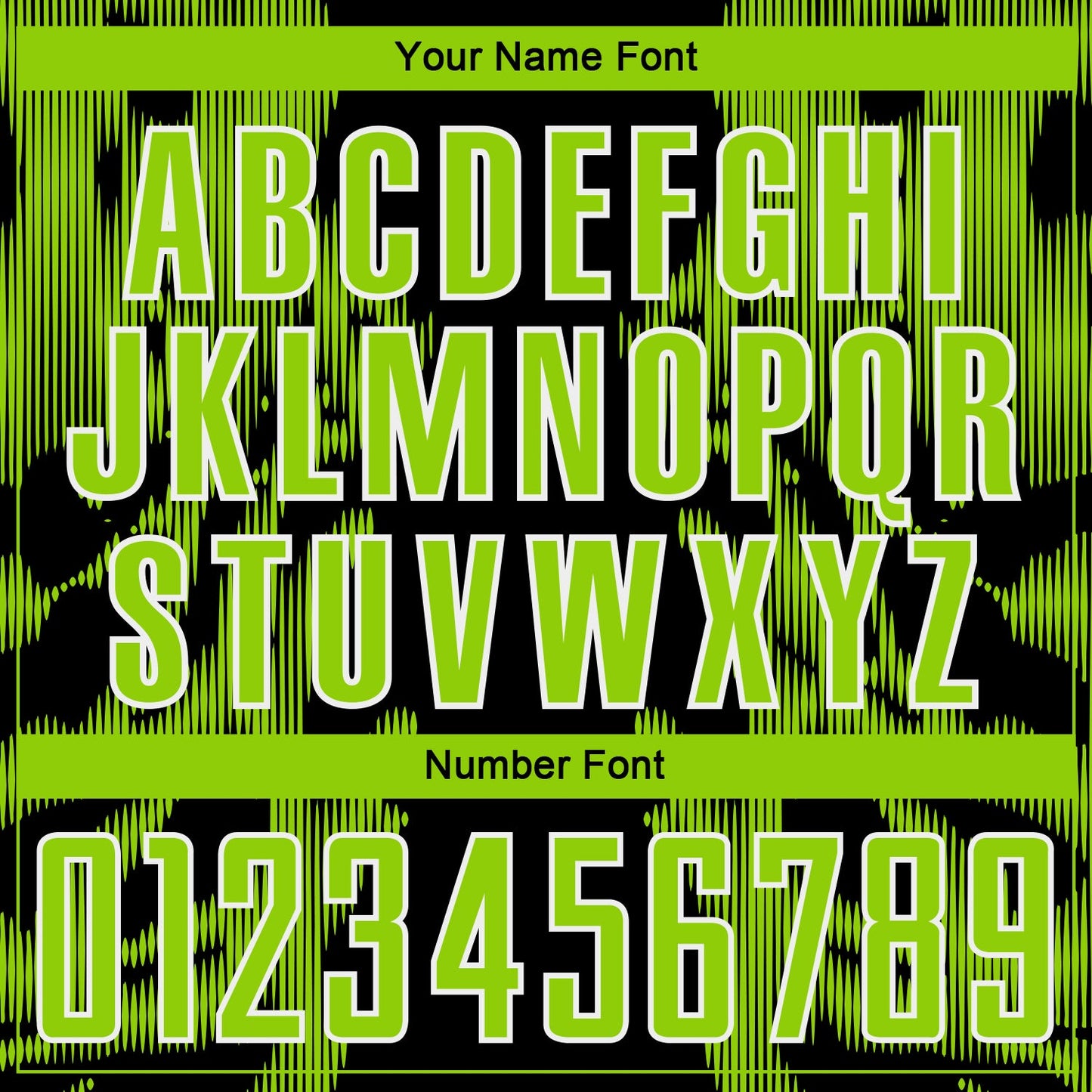 Custom Black Neon Green-White Brasil Digital Lines Sublimation Soccer Uniform Jersey view 6