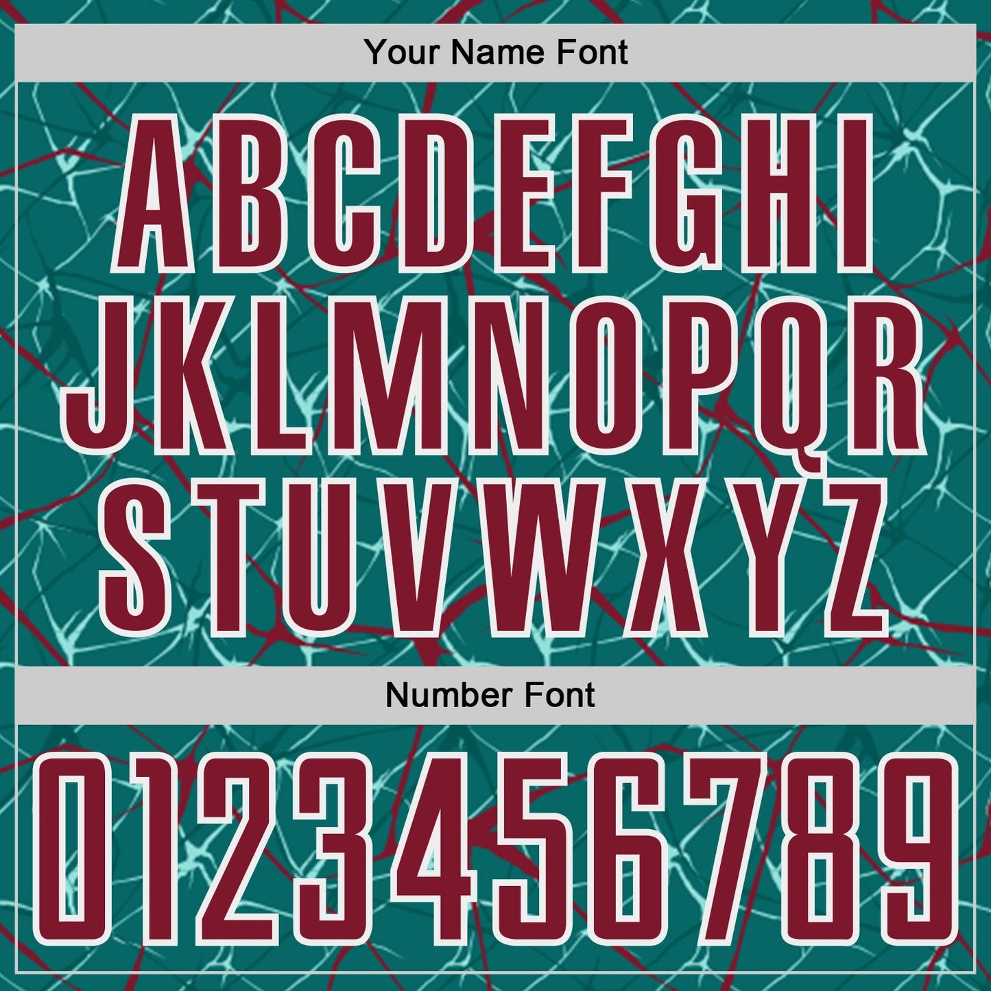 Custom Teal Crimson-White Abstract Network Crackle Sublimation Soccer Uniform Jersey view 6