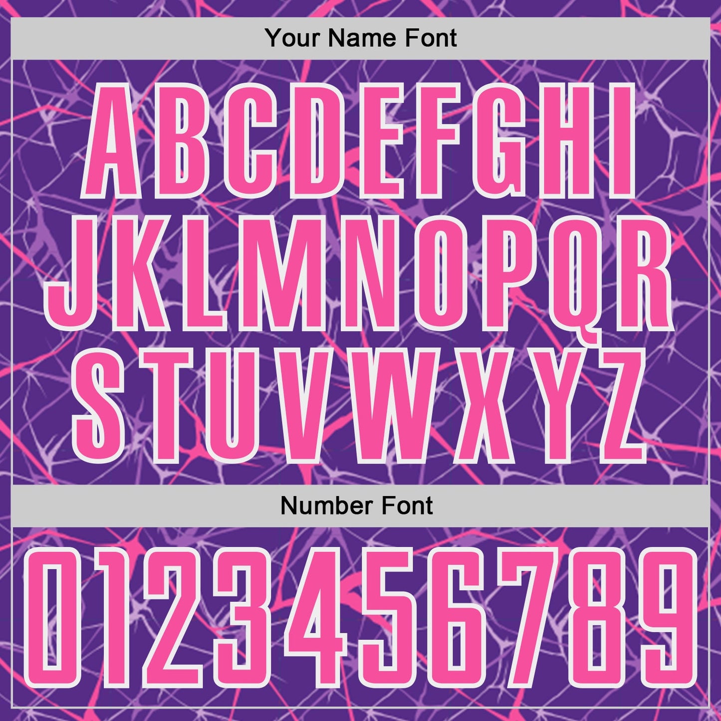 Custom Purple Pink-White Abstract Network Crackle Sublimation Soccer Uniform Jersey view 6