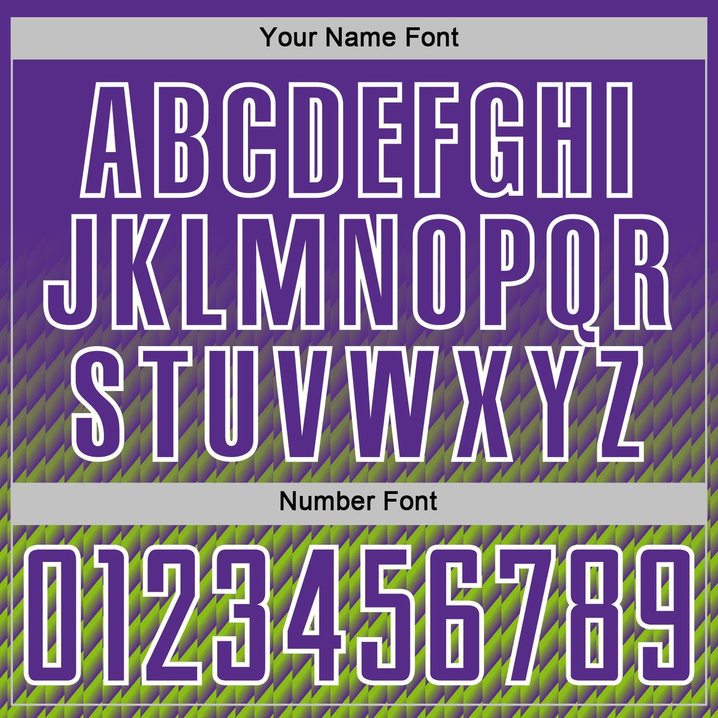 Custom Purple Neon Green-White Geometric Wave Gradient Sublimation Soccer Uniform Jersey view 6