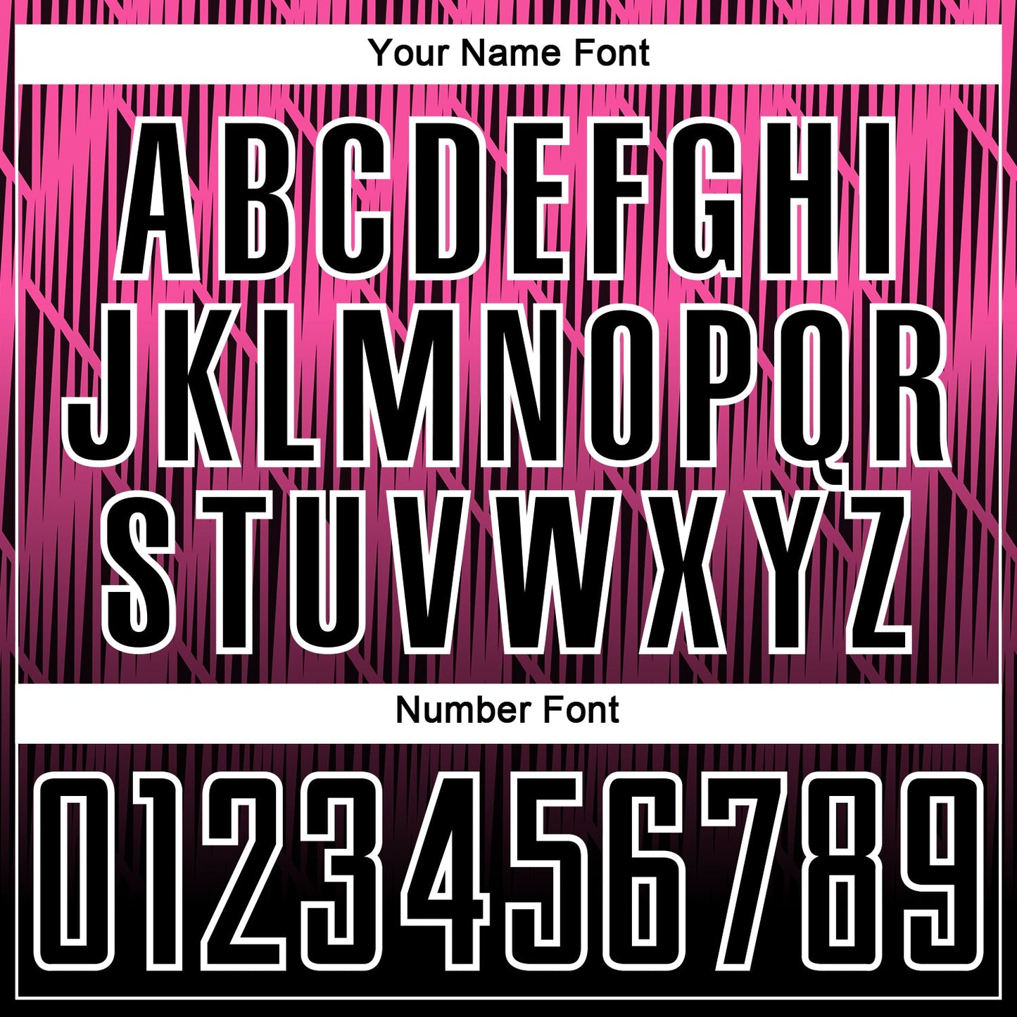 Custom Black Pink-White Spiked Sharp Lines Gradient Sublimation Soccer Uniform Jersey view 6