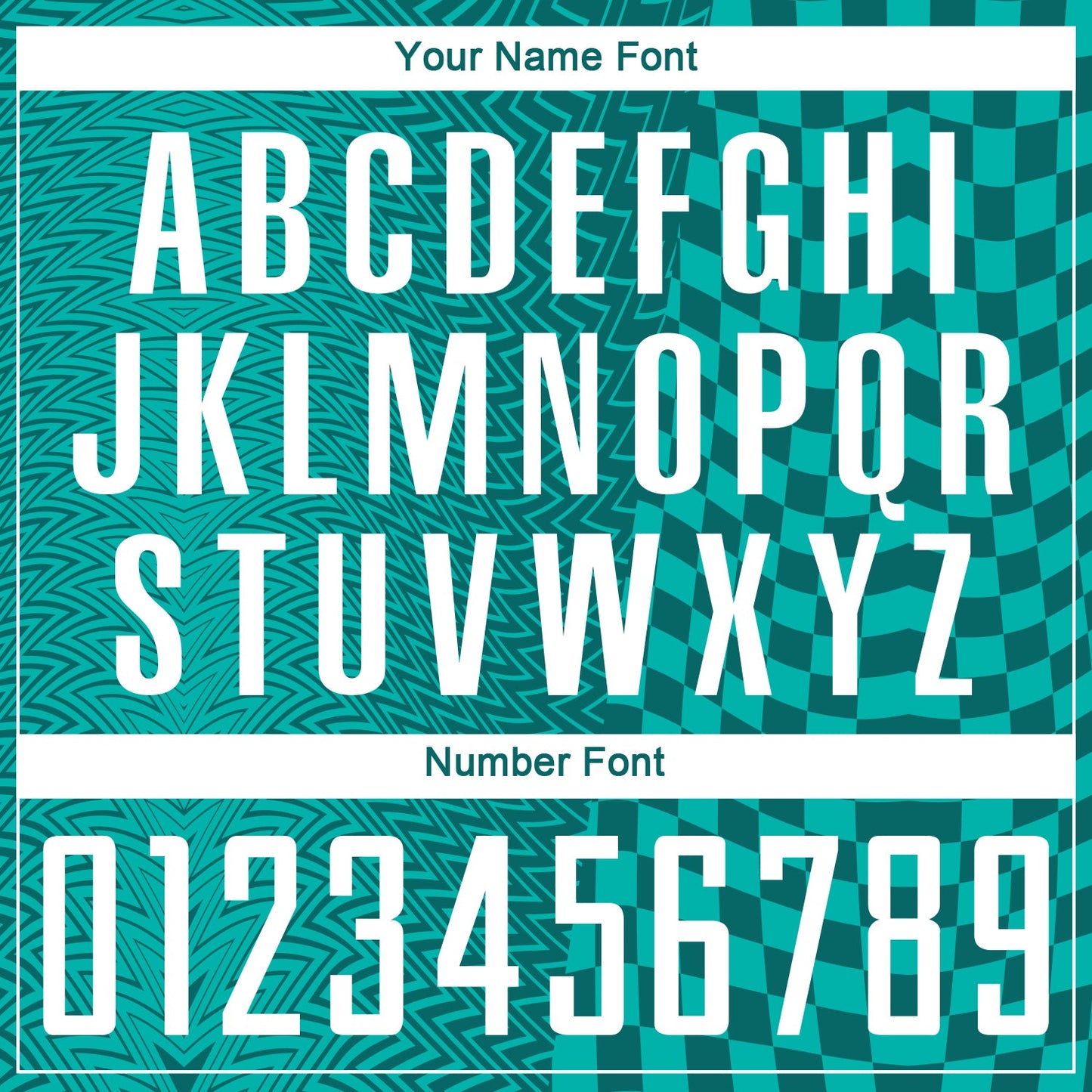 Custom Teal White-Aqua Geometric Patchwork Asymmetry Checkered Zigzag Lines Sublimation Soccer Uniform Jersey view 6