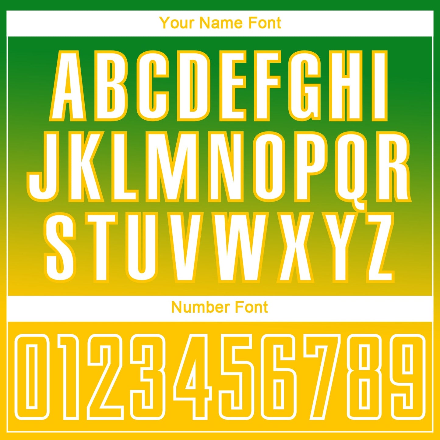 Custom Grass Green Yellow-White Gradient Style Twinkle Star Sublimation Soccer Uniform Jersey view 6
