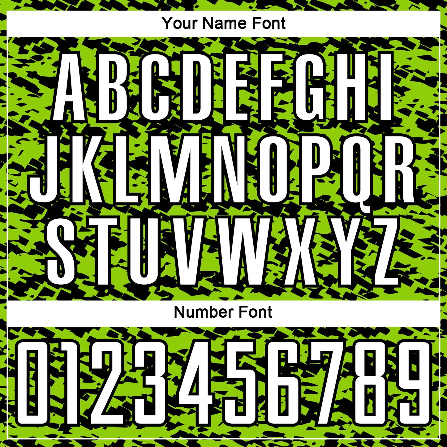 Custom Neon Green-Black Geometric Fragment Splatter Sublimation Soccer Uniform Jersey view 6
