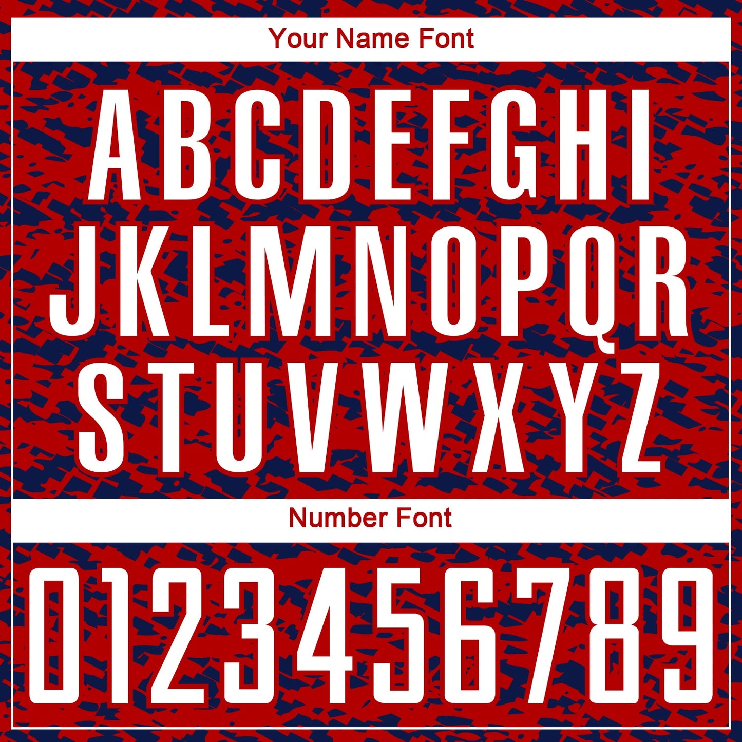 Custom Red White-Navy Geometric Fragment Splatter Sublimation Soccer Uniform Jersey view 6