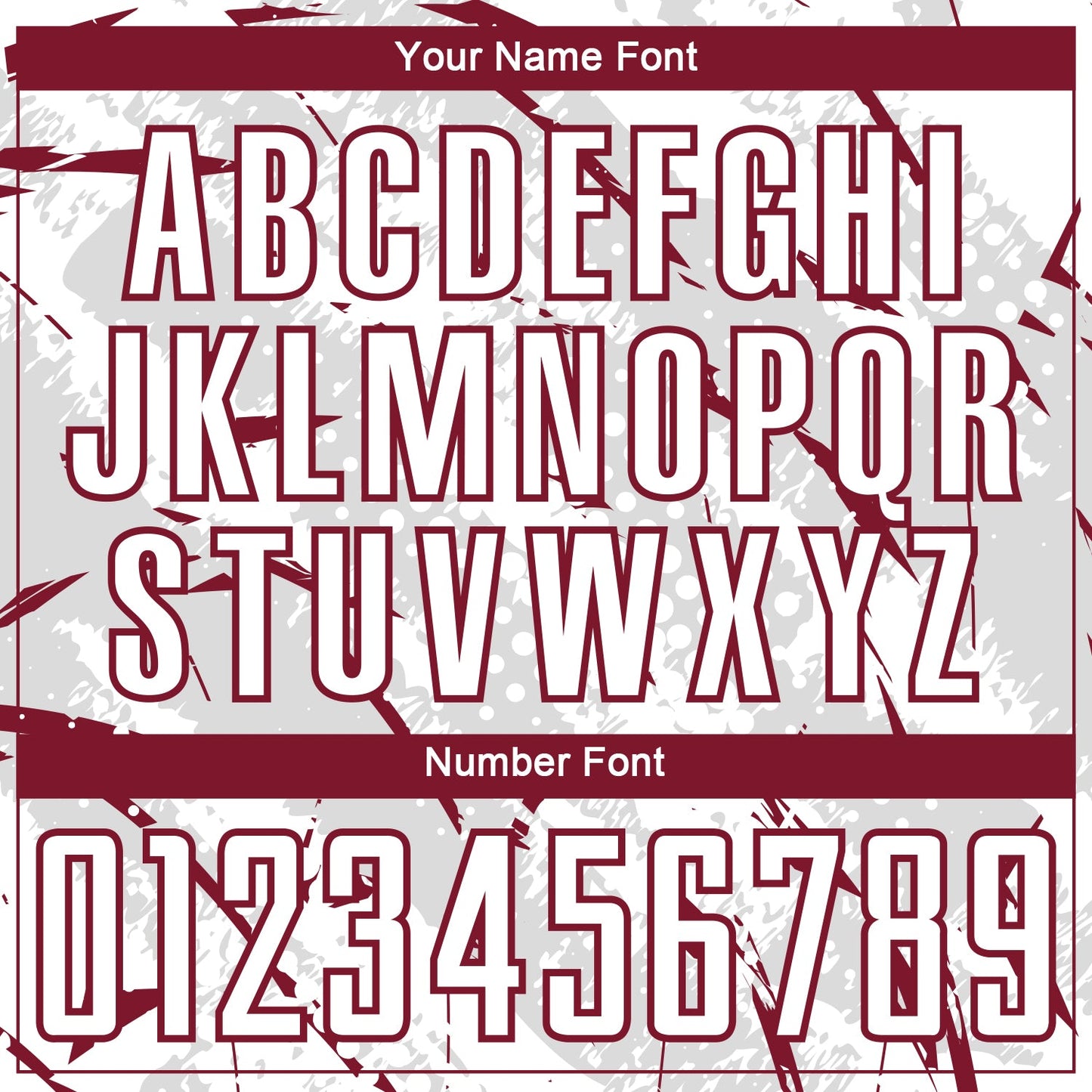 Custom White Crimson-Gray Brush Stroke Slashes And Dot Grid Sublimation Soccer Uniform Jersey view 6