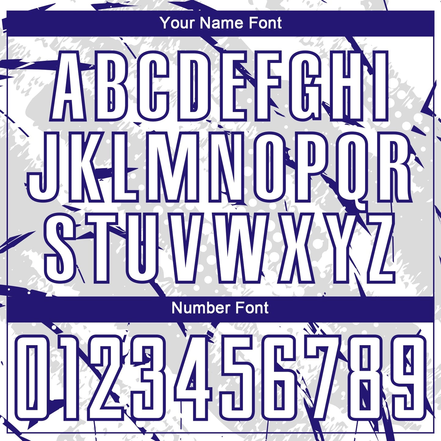 Custom White Dark Purple-Gray Brush Stroke Slashes And Dot Grid Sublimation Soccer Uniform Jersey view 6