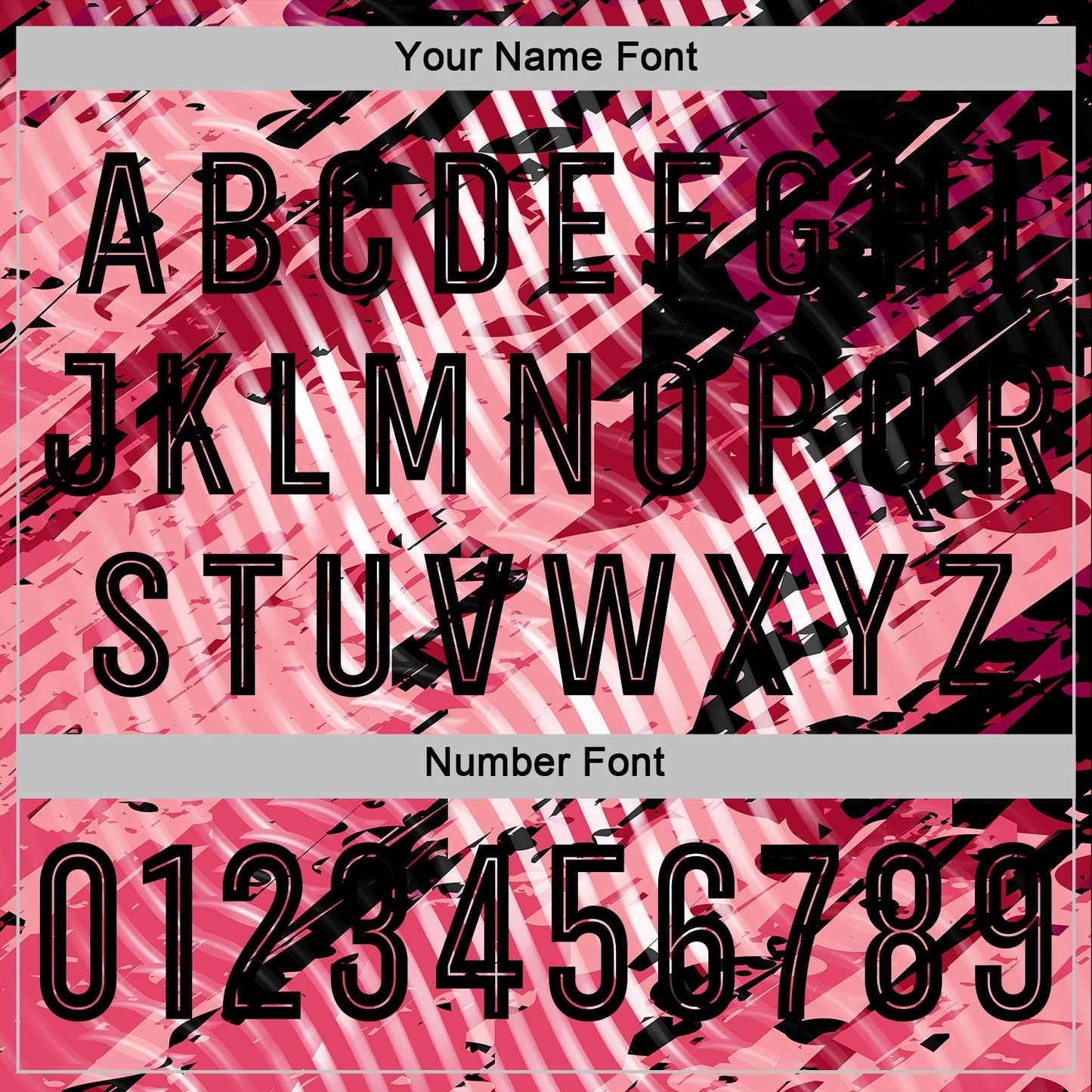 Custom Light Pink-Black Abstract Swirl Wave Grunge Splatter Sublimation Soccer Uniform Jersey view 6