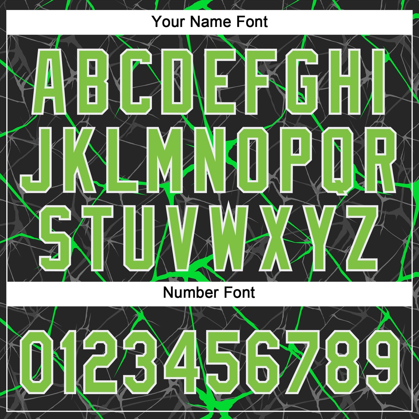 Custom Black Neon Green-Kelly Green 3D Pattern Two-Button Unisex Softball Jersey view 5