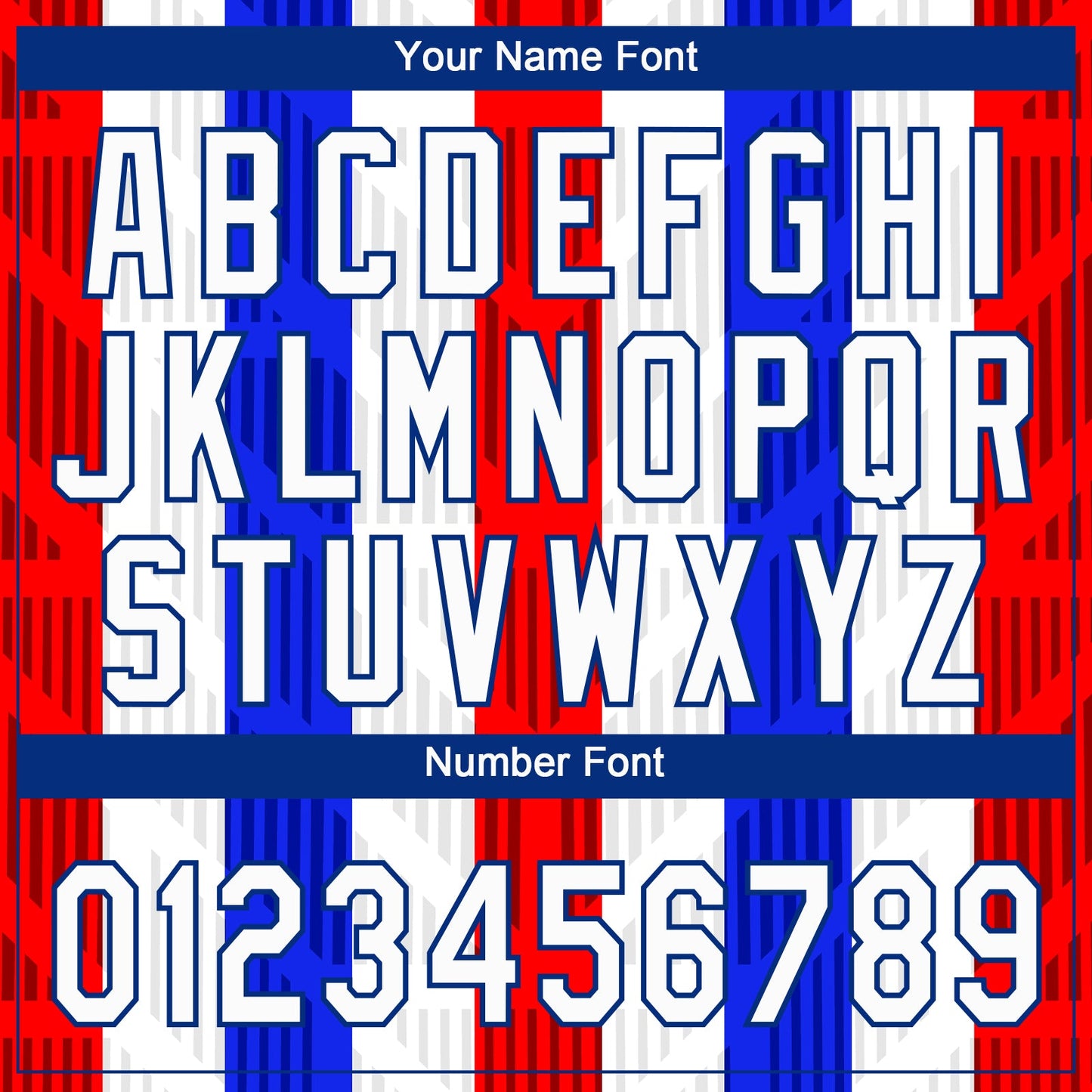 Custom Red White-Royal 3D Pattern Two-Button Unisex Softball Jersey view 5