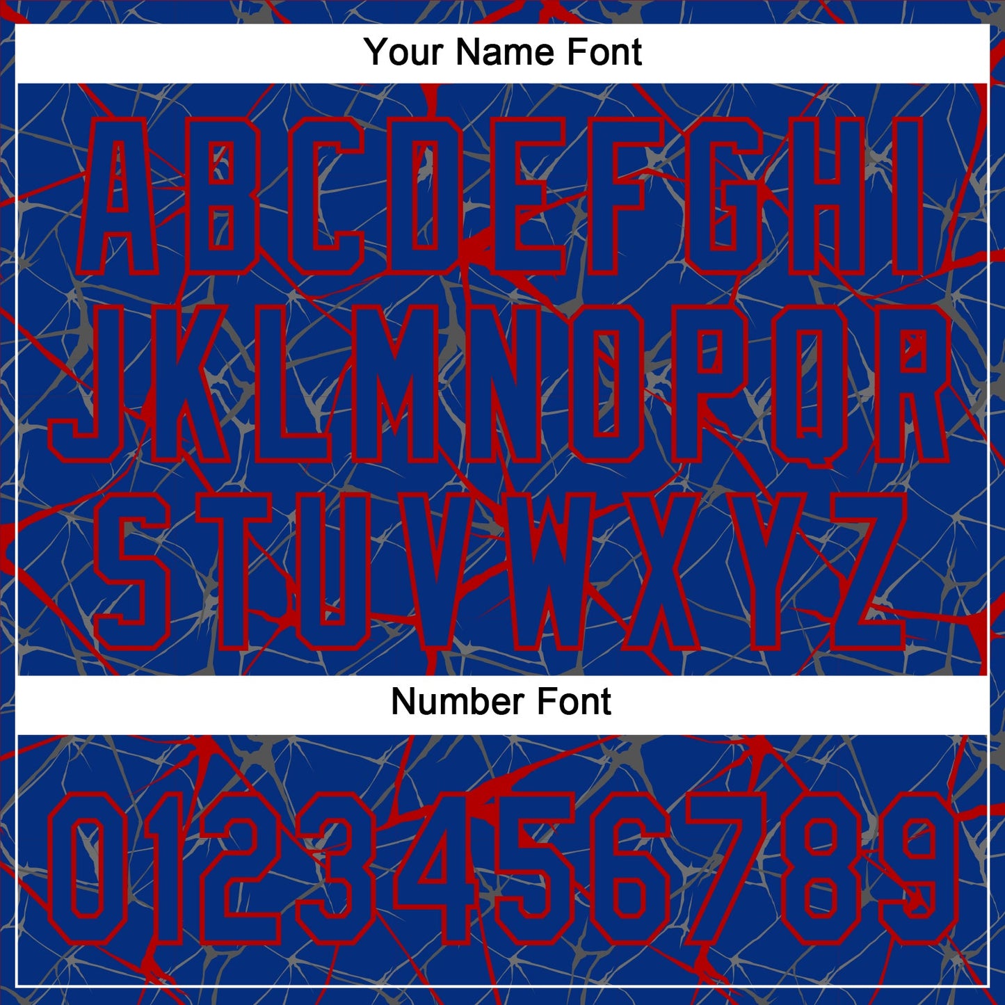 Custom Royal Red 3D Pattern Abstract Network Two-Button Unisex Softball Jersey view 5