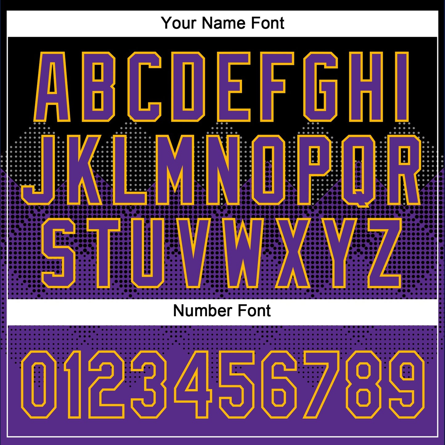 Custom Black Purple-Gold 3D Pattern Gradient Square Shapes Two-Button Unisex Softball Jersey view 5