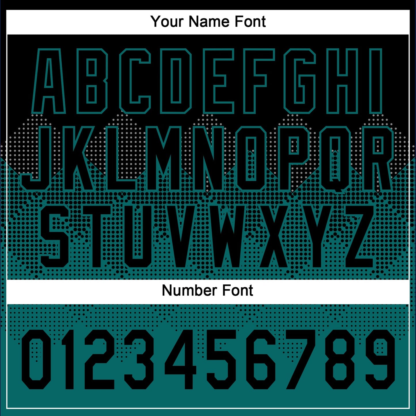 Custom Black Teal 3D Pattern Gradient Square Shapes Two-Button Unisex Softball Jersey view 5