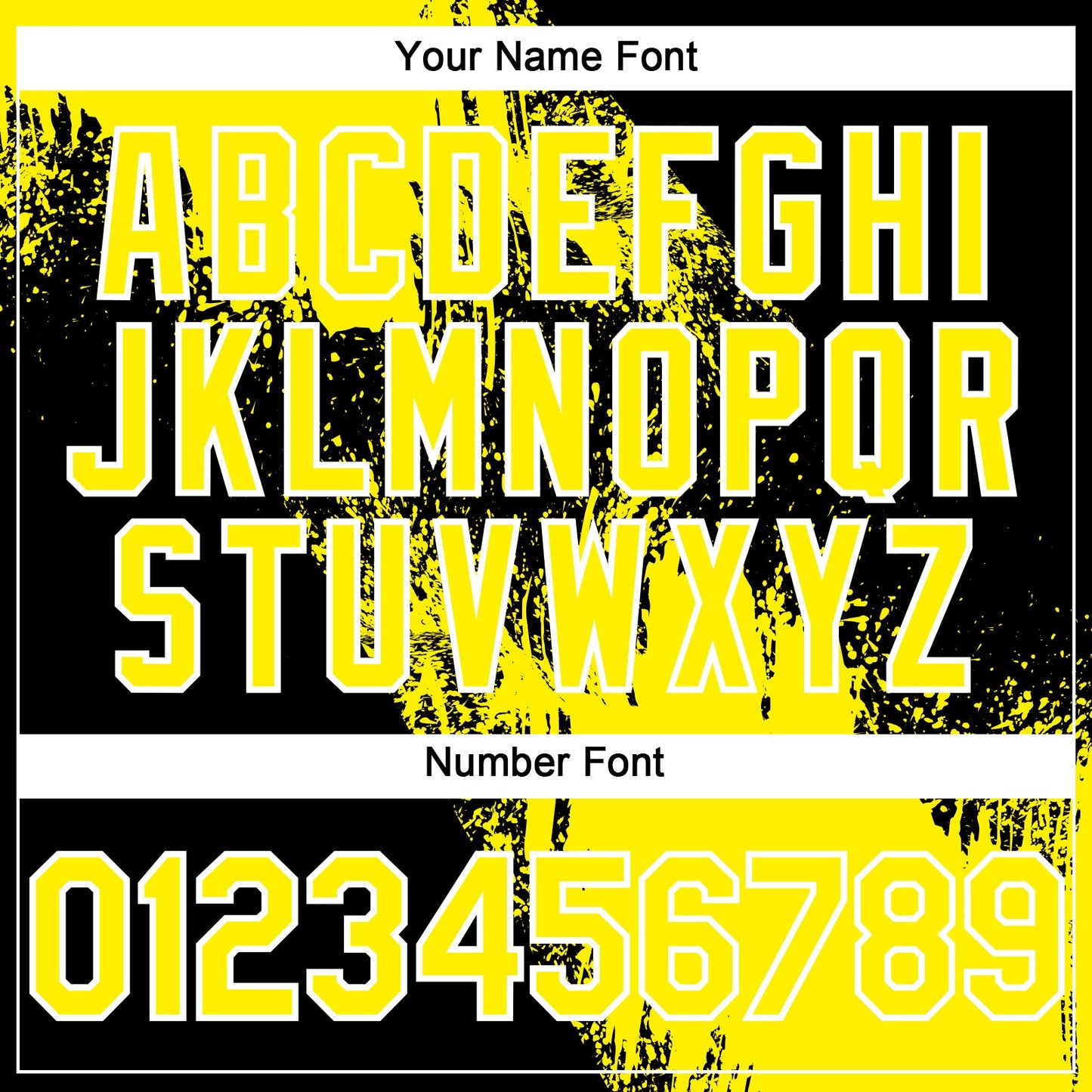 Custom Light Yellow Black-White 3D Pattern Abstract Brush Stroke Two-Button Unisex Softball Jersey view 5