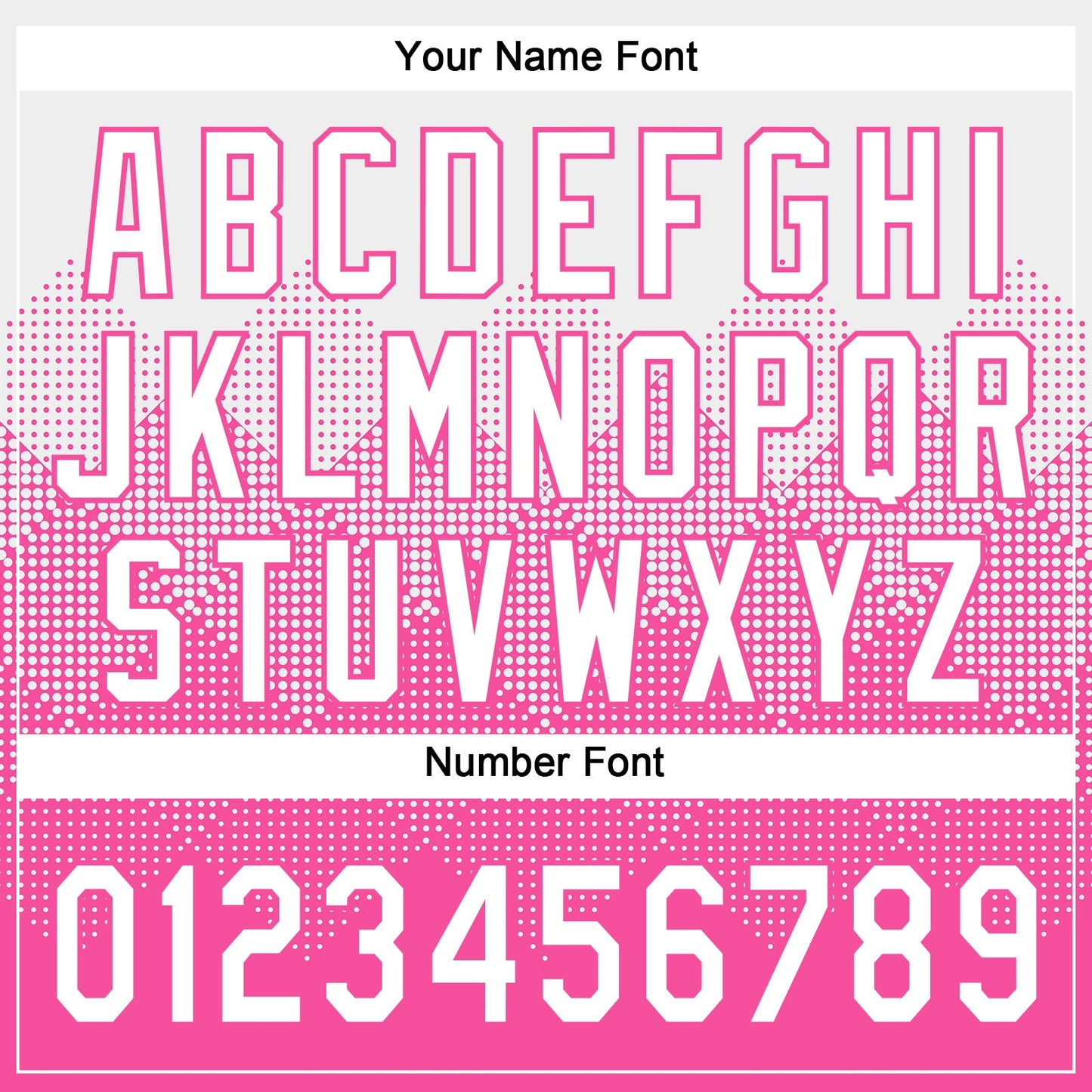 Custom White Pink 3D Gradient Square Shape Two-Button Unisex Softball Jersey view 5