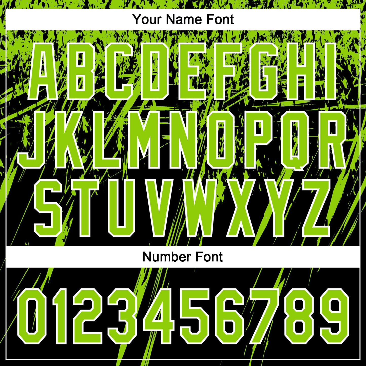 Custom Black Neon Green-White Distressed Scratch Brush Stroke Star Raglan Sleeves Two-Button Unisex Softball Jersey view 5