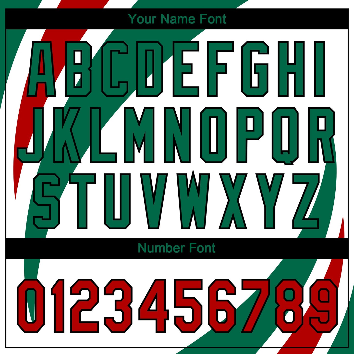 Custom White Red Kelly Green-Black Mexico Two-Button Unisex Softball Jersey view 5