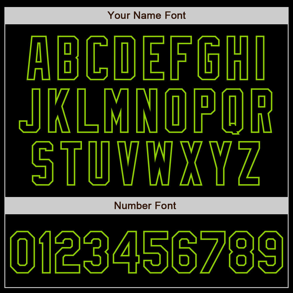 Custom Black Steel Gray Splash Ink Neon Green Authentic Baseball Jersey view 5