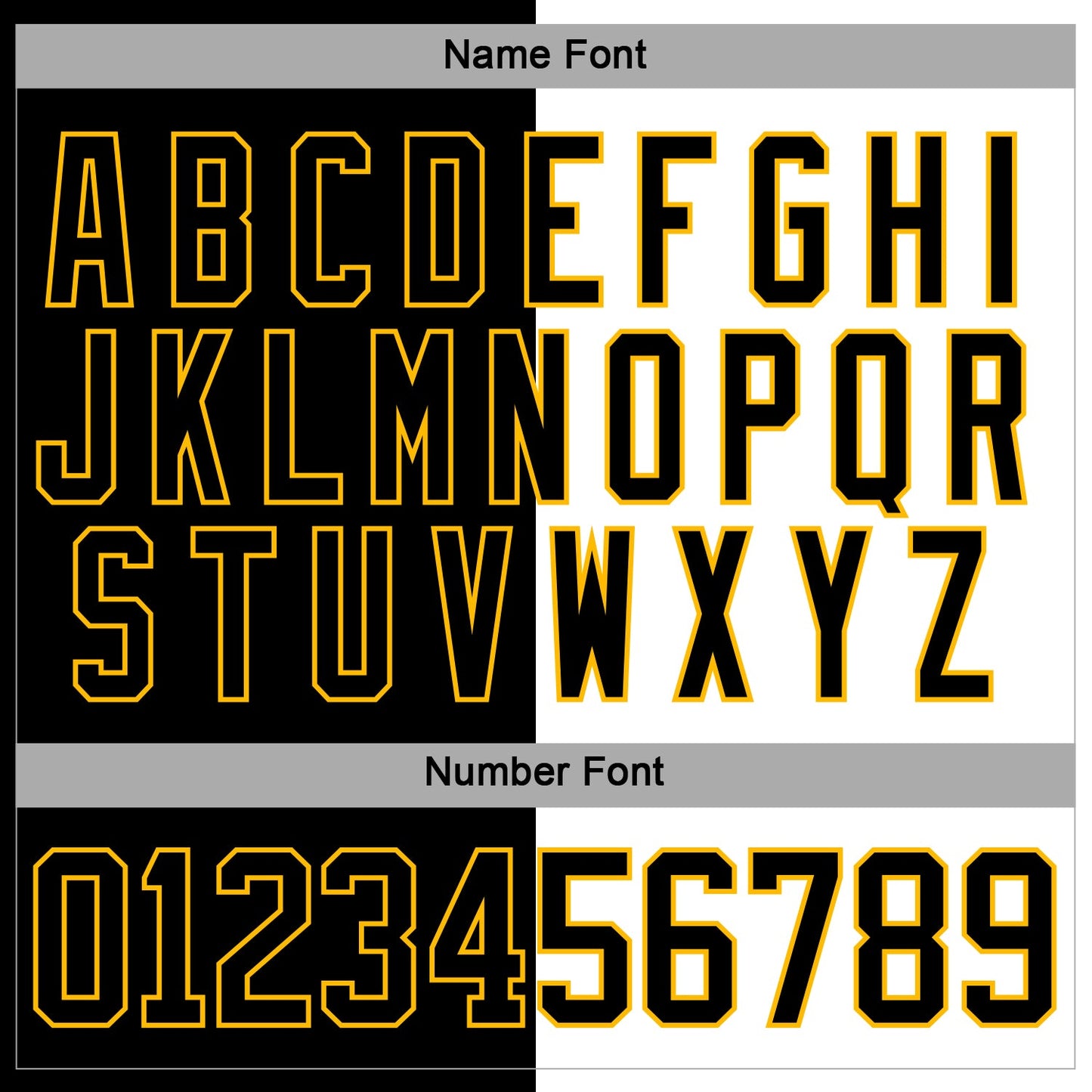 Custom Black Gold-White Split Fashion Hockey Lace Neck Jersey view 5