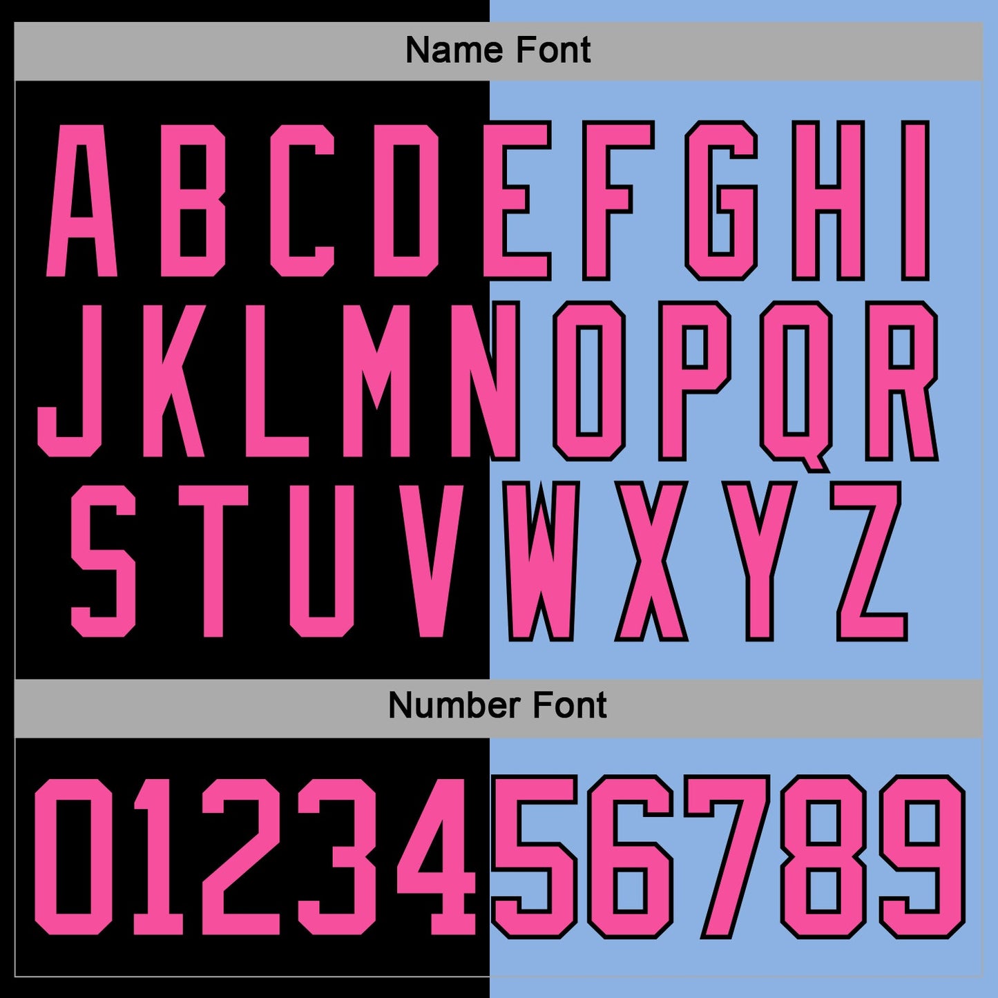 Custom Black Pink-Light Blue Split Fashion Hockey Lace Neck Jersey view 5