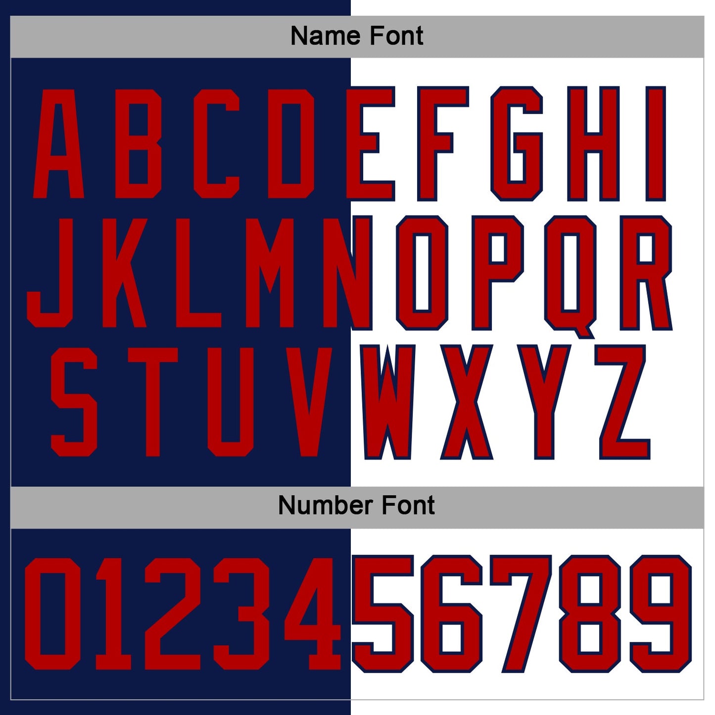 Custom Navy Red-White Split Fashion Hockey Lace Neck Jersey view 5