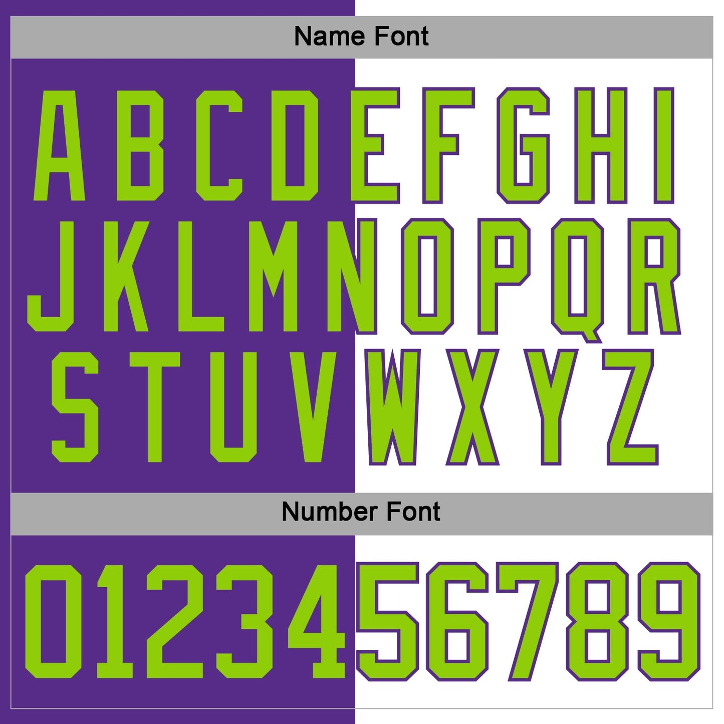 Custom Purple Neon Green-White Split Fashion Hockey Lace Neck Jersey view 5