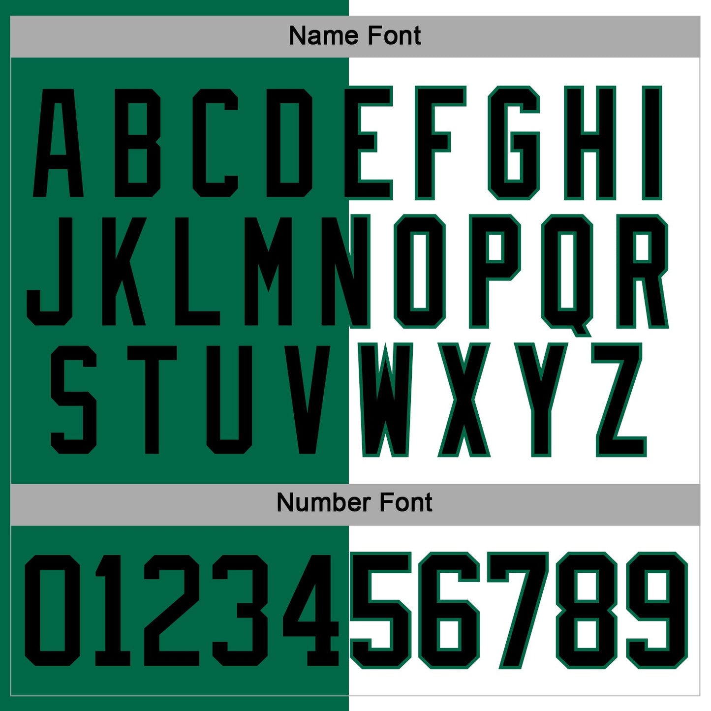 Custom Kelly Green Black-White Split Fashion Hockey Lace Neck Jersey view 5