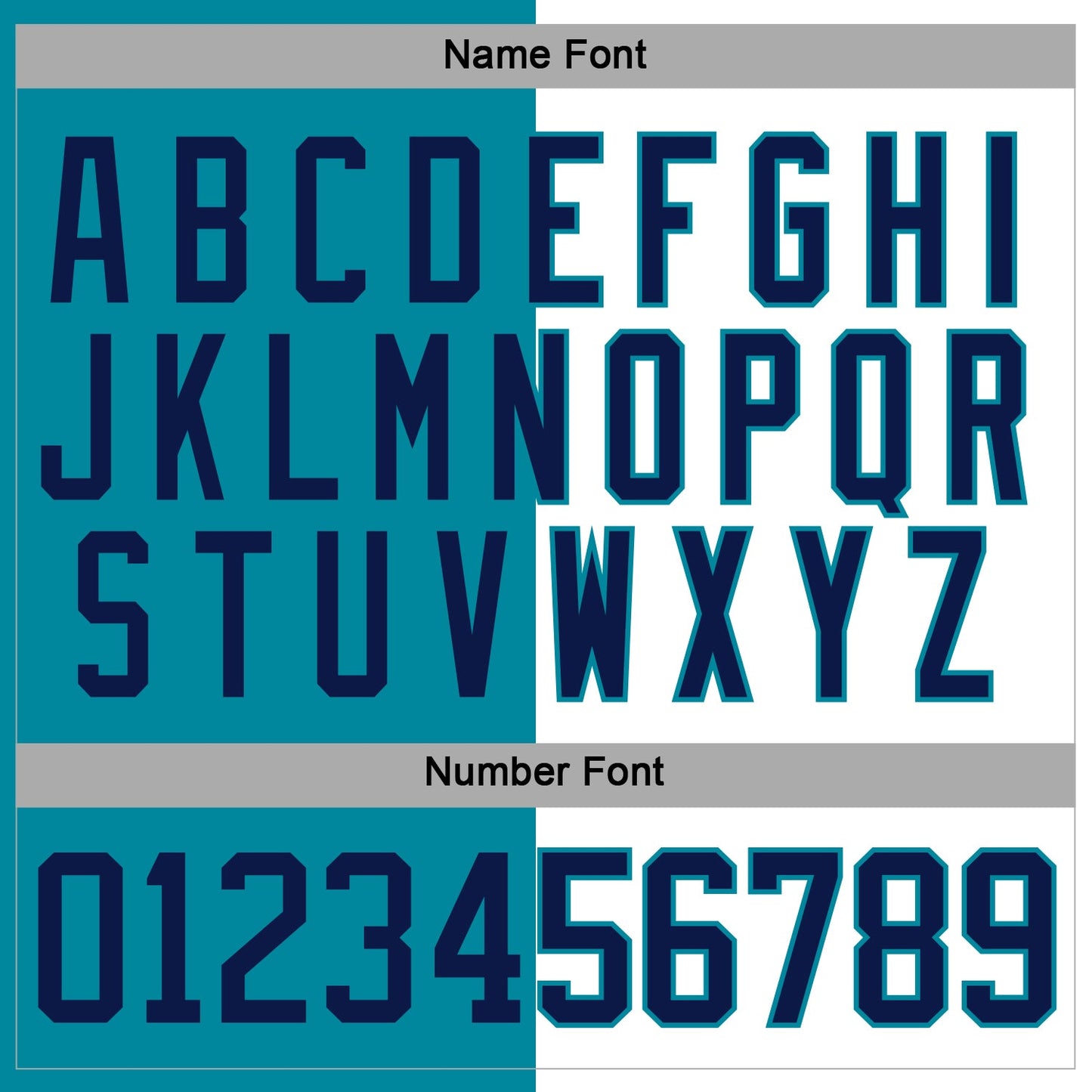 Custom Teal Navy-White Split Fashion Hockey Lace Neck Jersey view 5