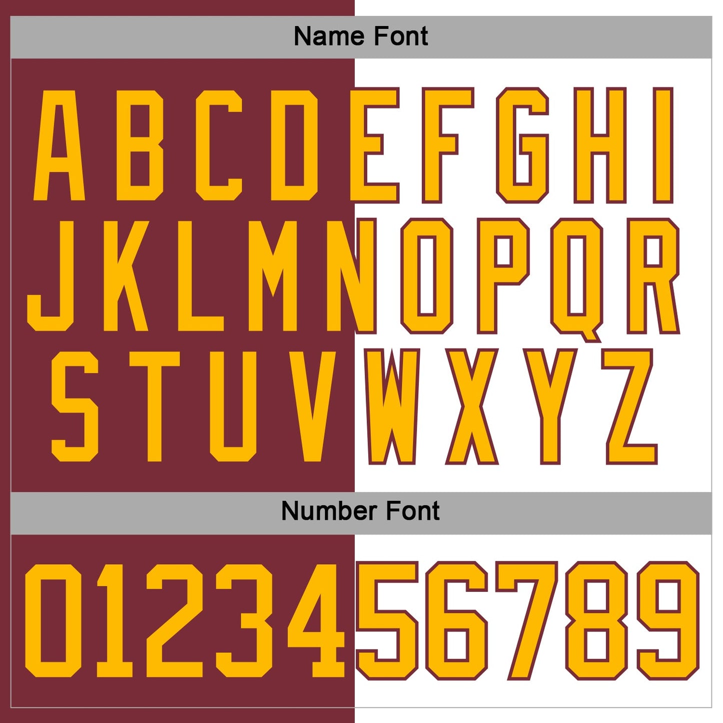 Custom Burgundy Gold-White Split Fashion Hockey Lace Neck Jersey view 5