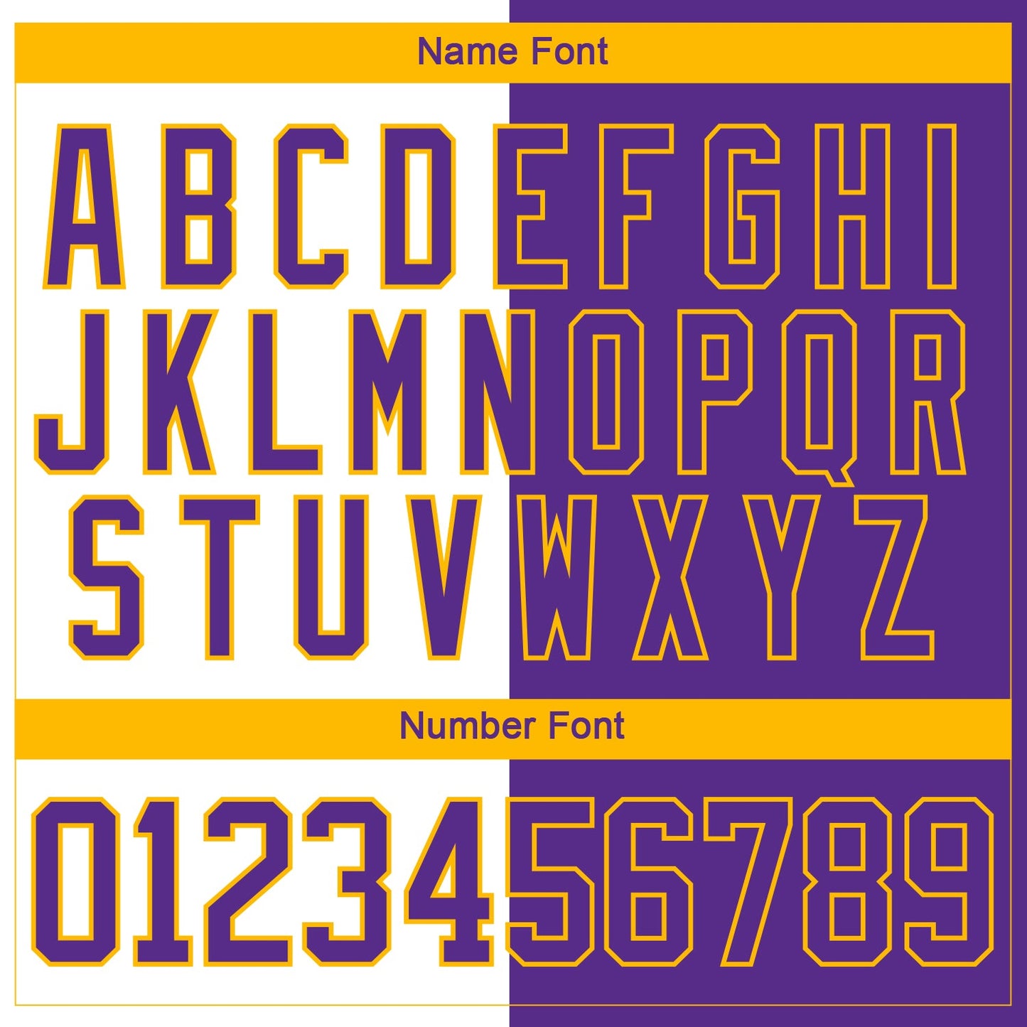 Custom Purple Gold-White Split Fashion Hockey Lace Neck Jersey view 7